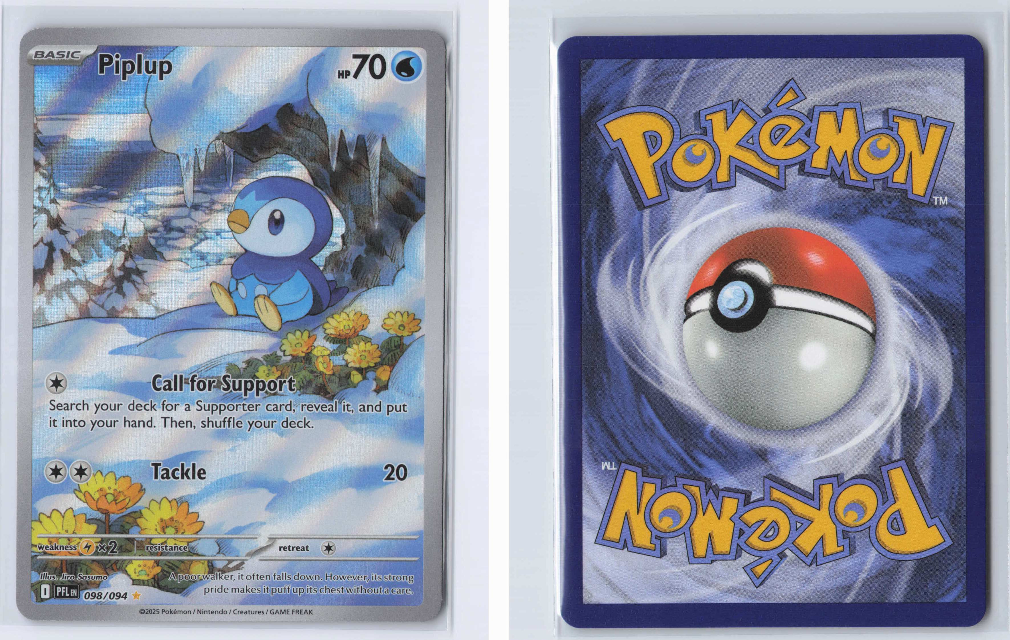 (#098/094) Piplup [Mega Evolutions: Phantasmal Flames]