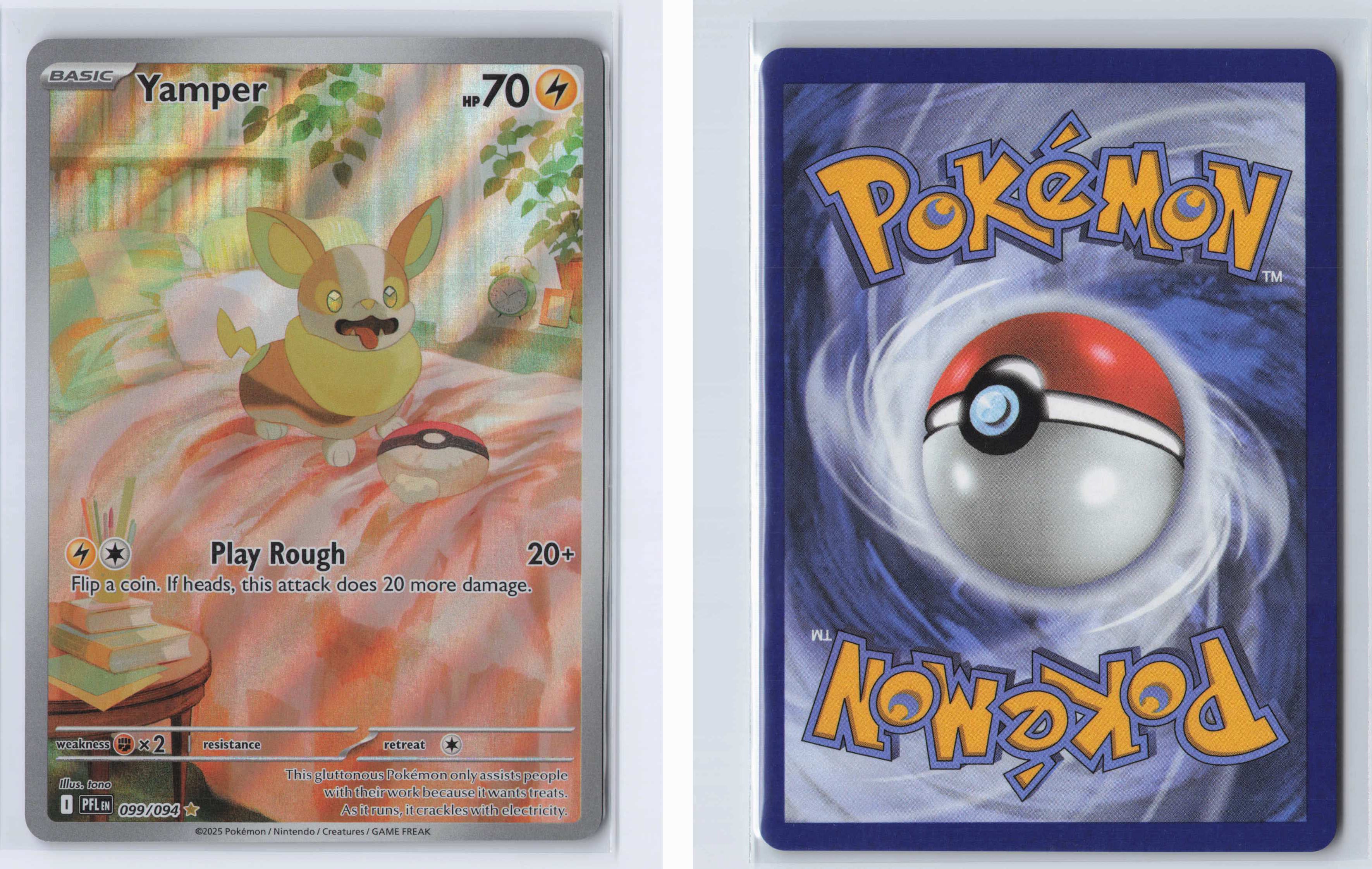 (#099/094) Yamper [Mega Evolutions: Phantasmal Flames]