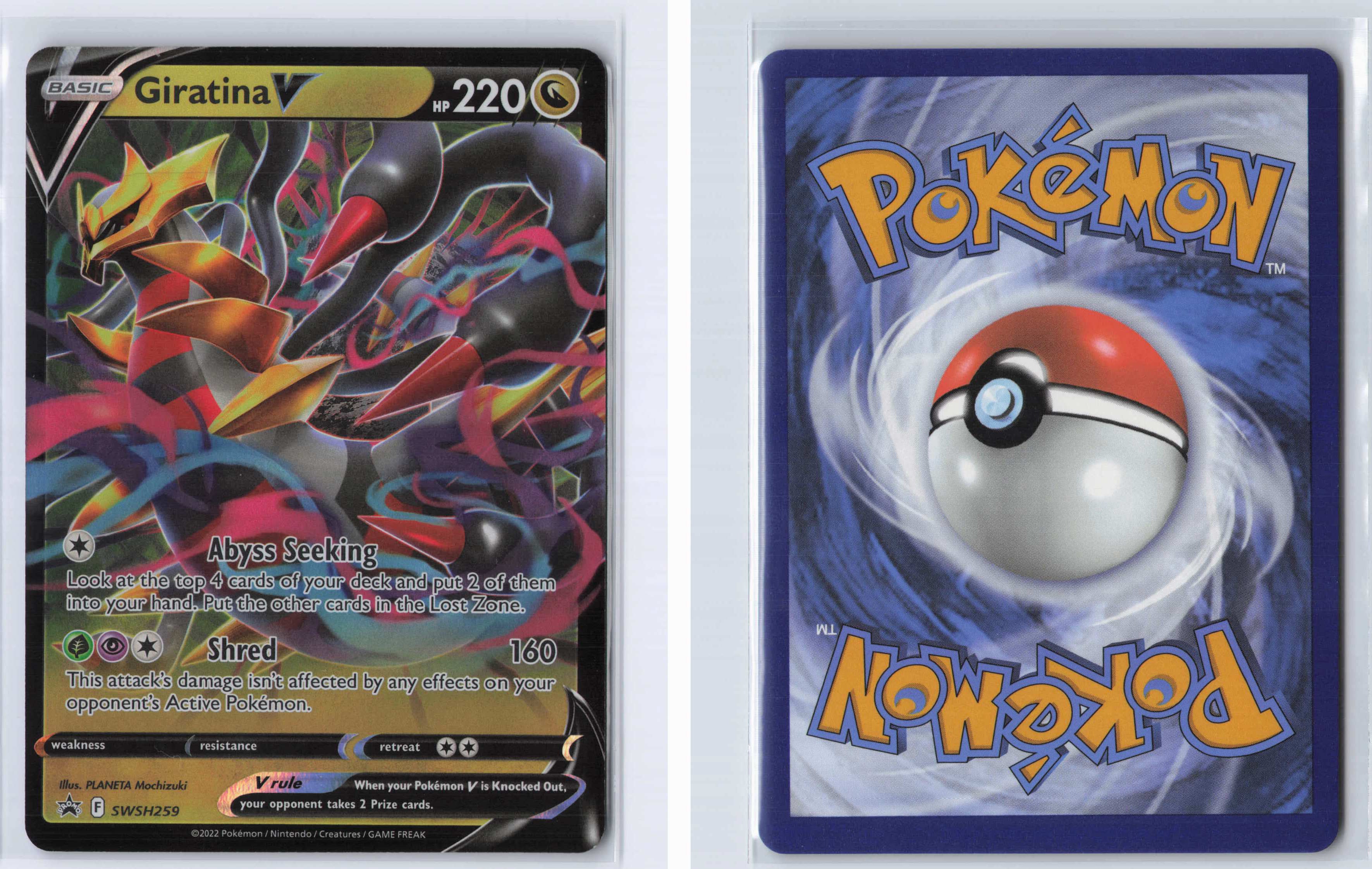 (#SWSH259) Giratina V [SWSH: Sword & Shield Promo Cards]
