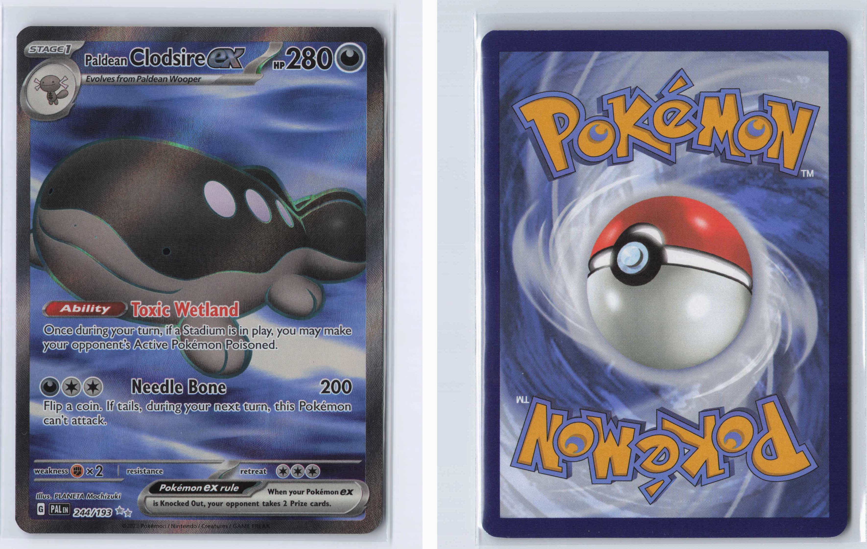 (#244/193) Paldean Clodsire ex [SV02: Paldea Evolved]