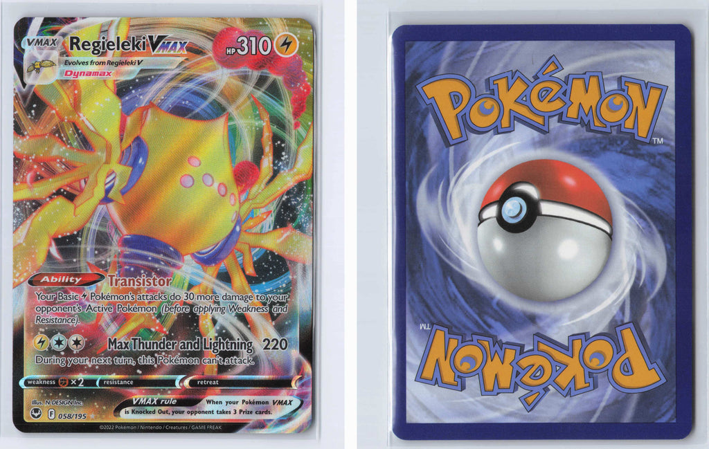(#058/195) Regieleki VMAX [SWSH12: Silver Tempest]