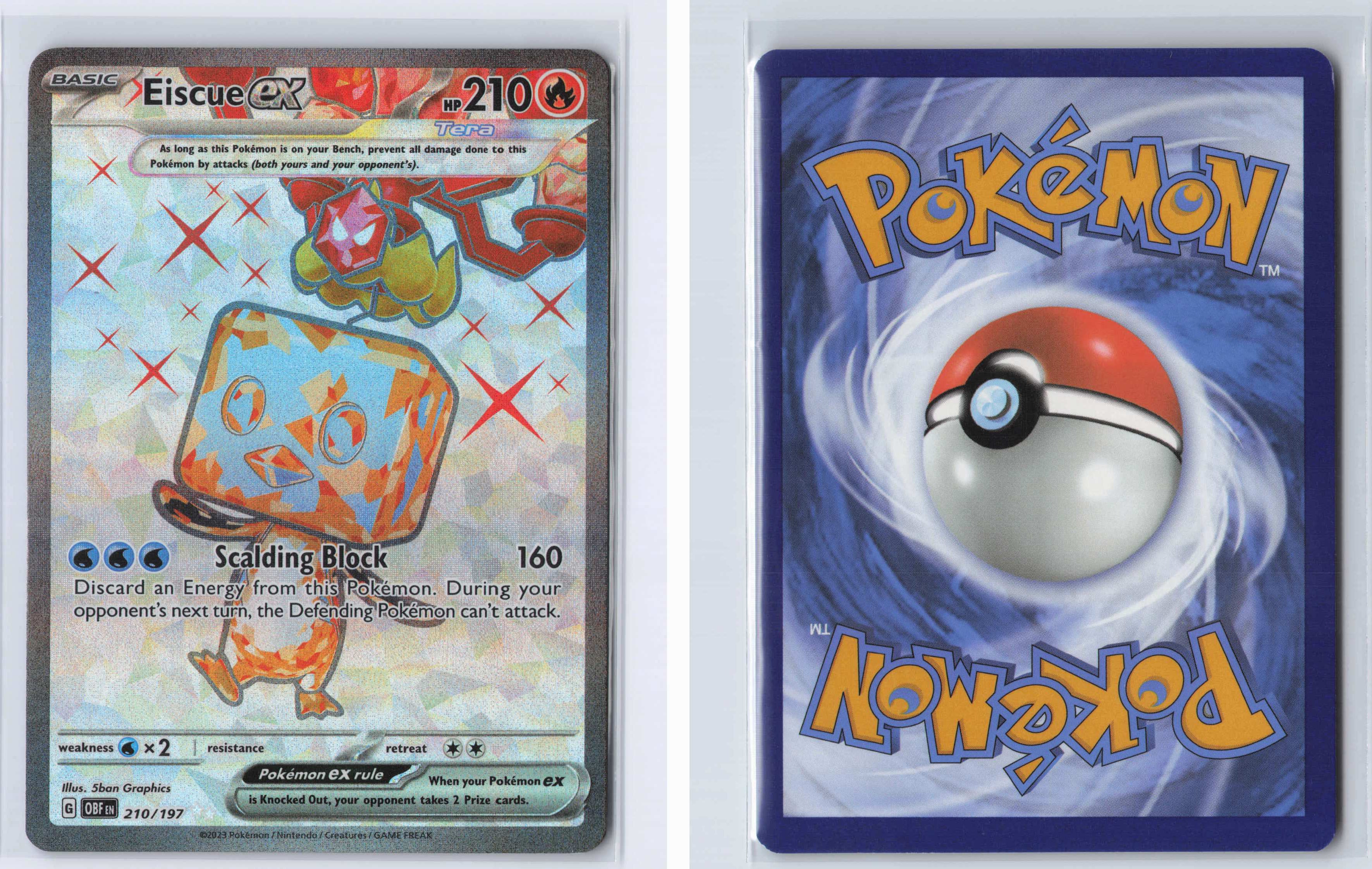 (#210/197) Eiscue ex [SV03: Obsidian Flames]