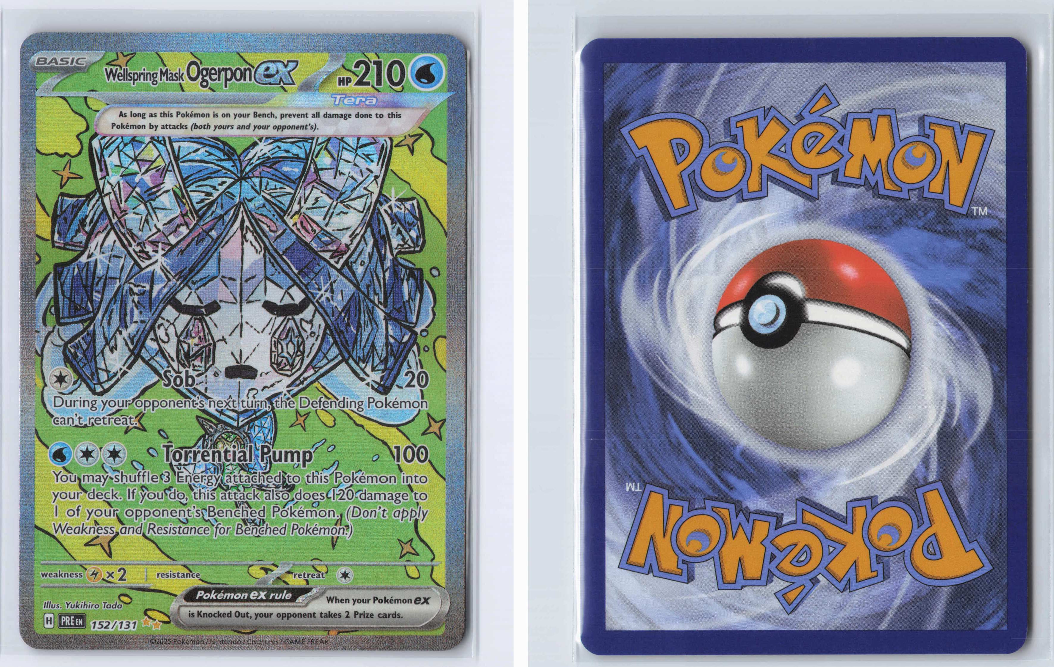 (#152/131) Wellspring Mask Ogerpon ex [SV: Prismatic Evolutions]