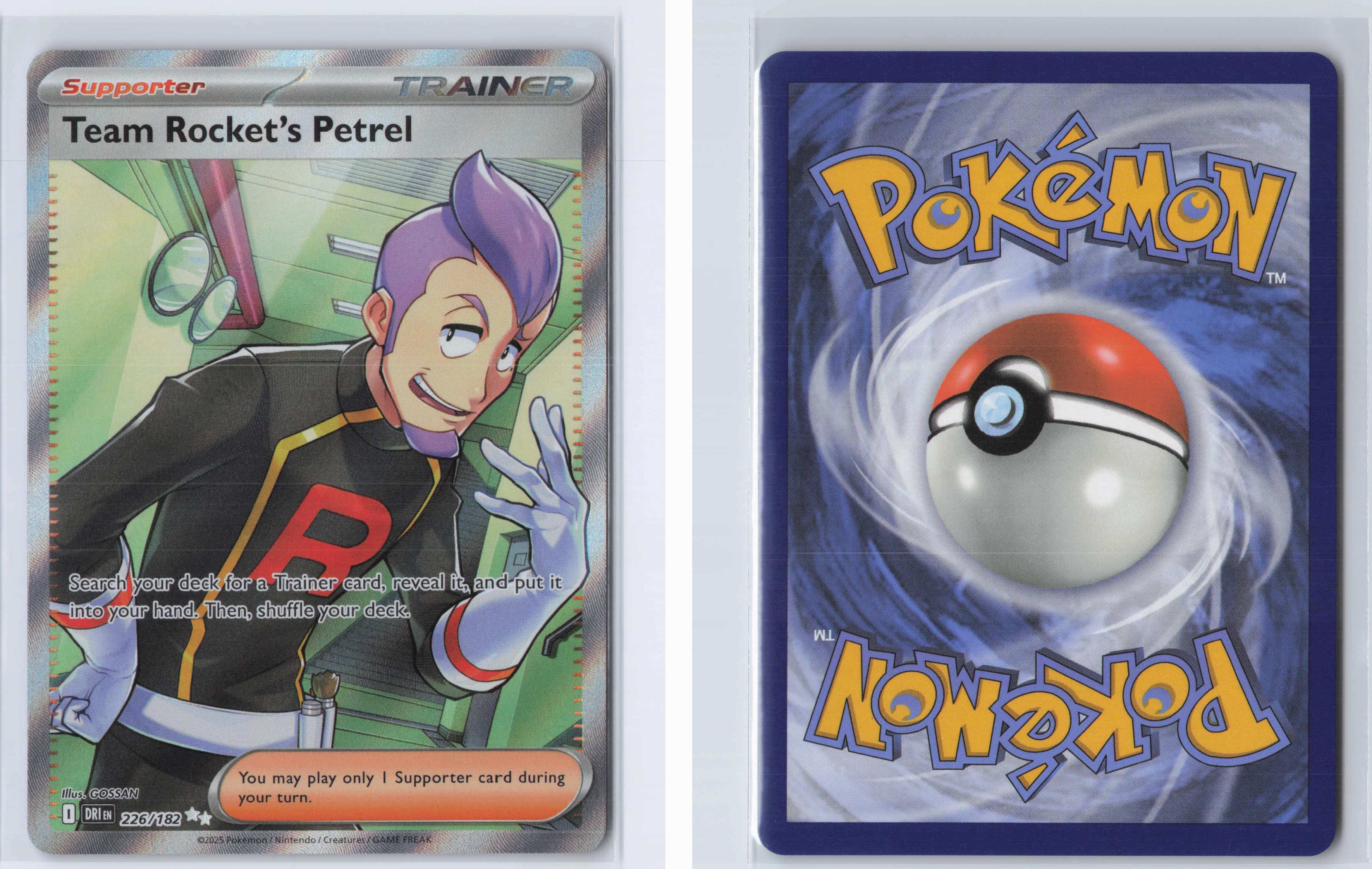 (#226/182) Team Rocket's Petrel [SV10: Destined Rivals]