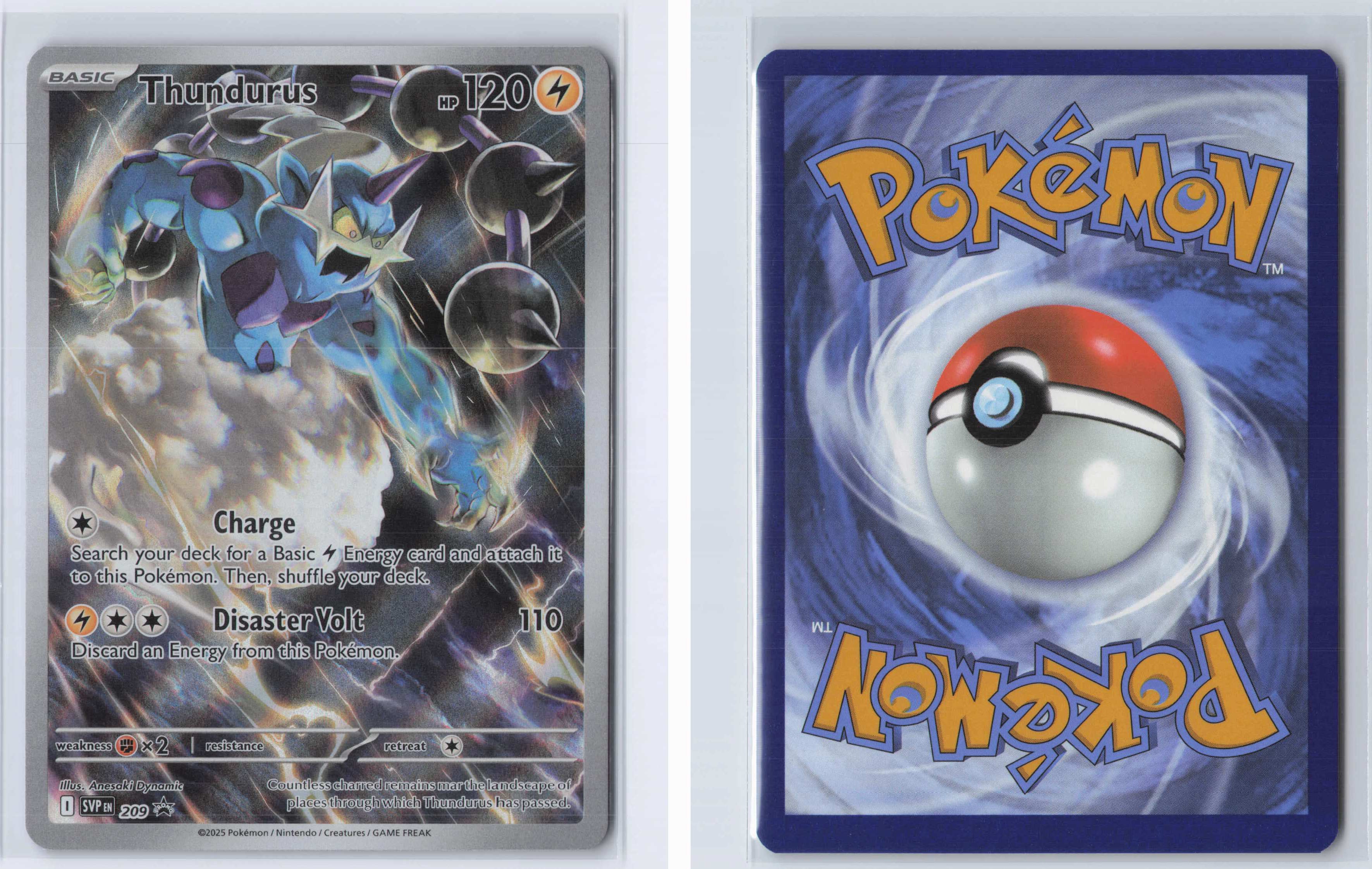 (#209) Thundurus - [SV: Scarlet & Violet Promo Cards]