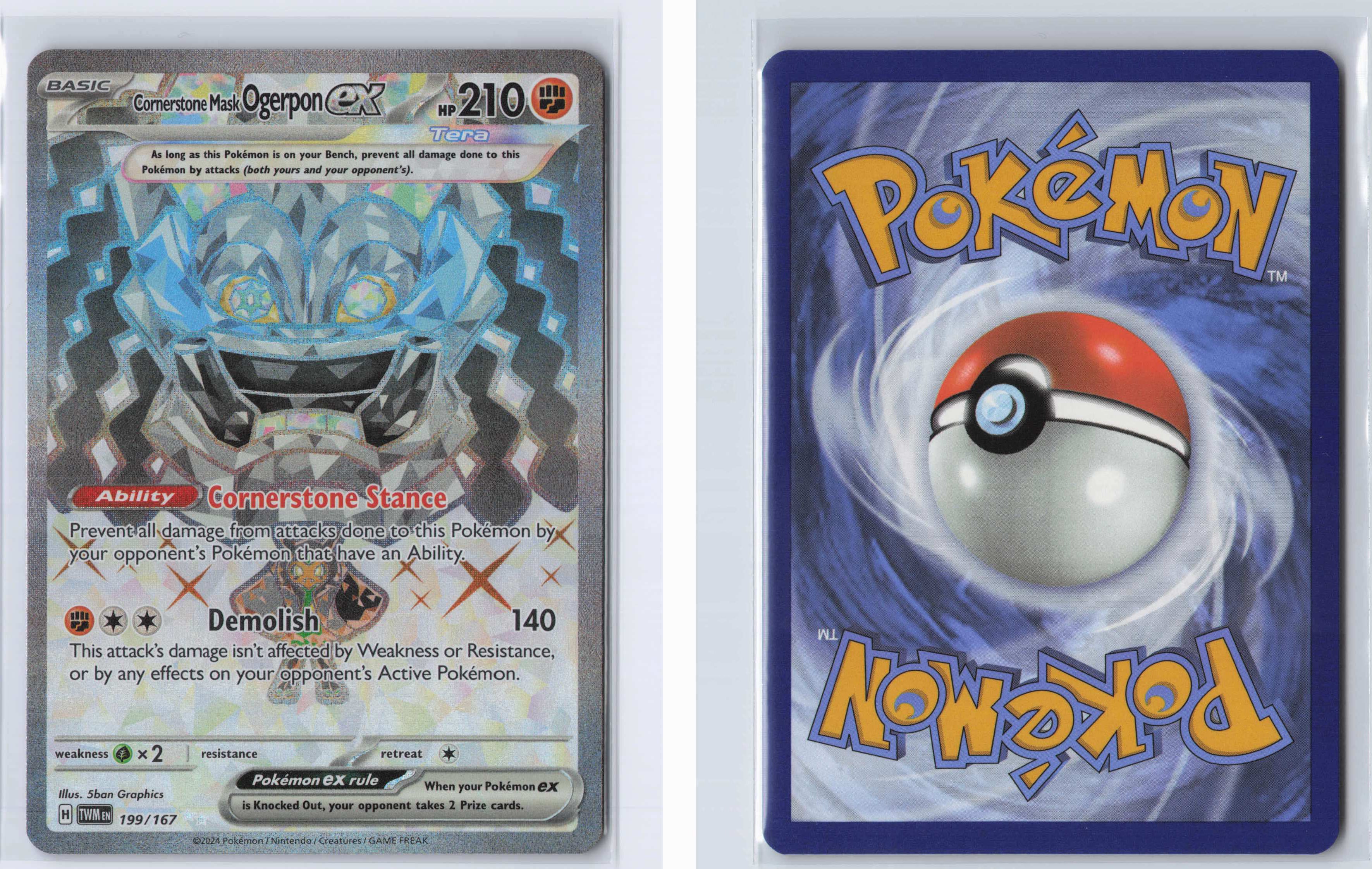 (#199/167) Cornerstone Mask Ogerpon ex [SV06: Twilight Masquerade]
