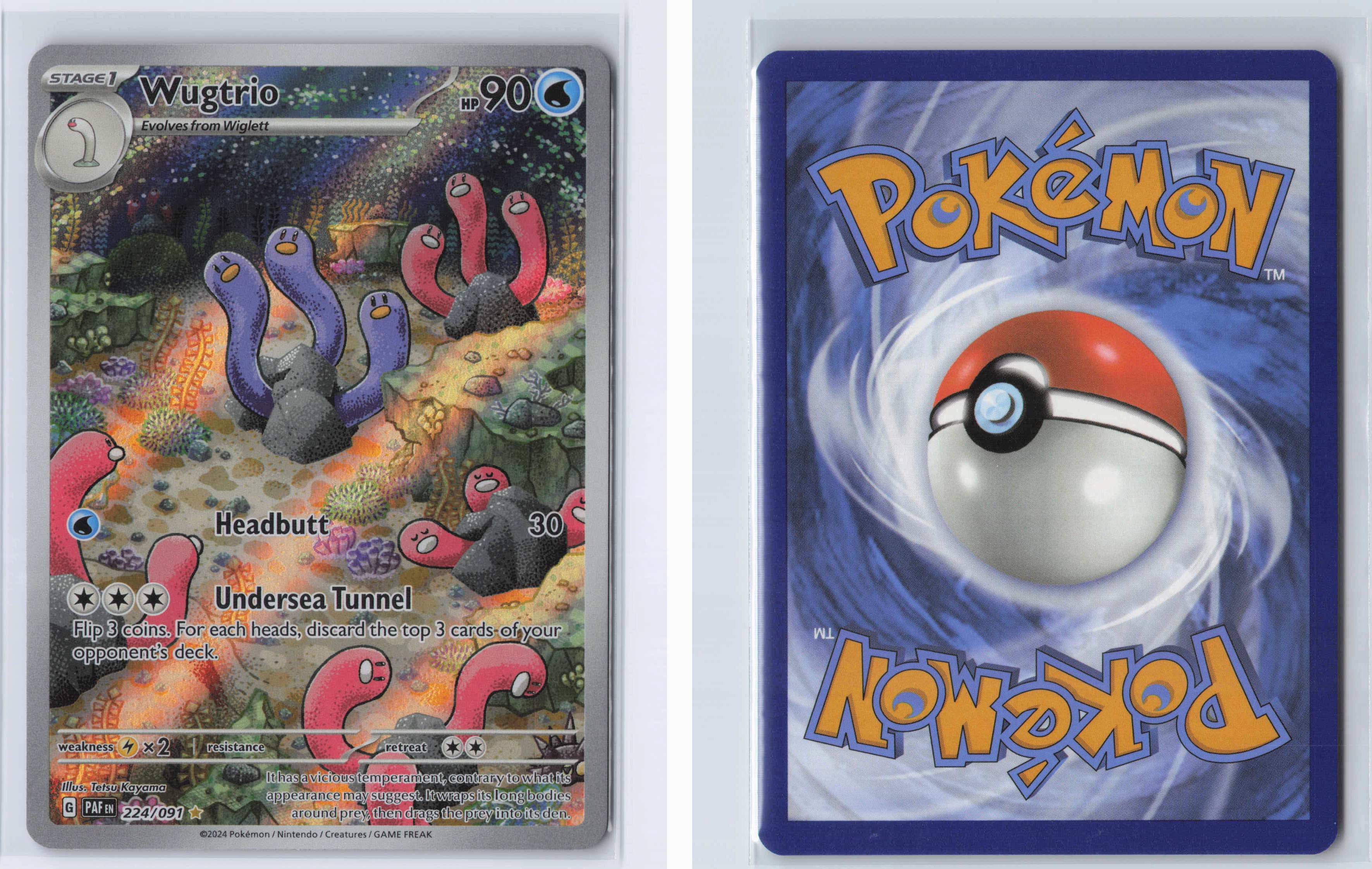 (#224/091) Wugtrio [Scarlet & Violet: Paldean Fates]