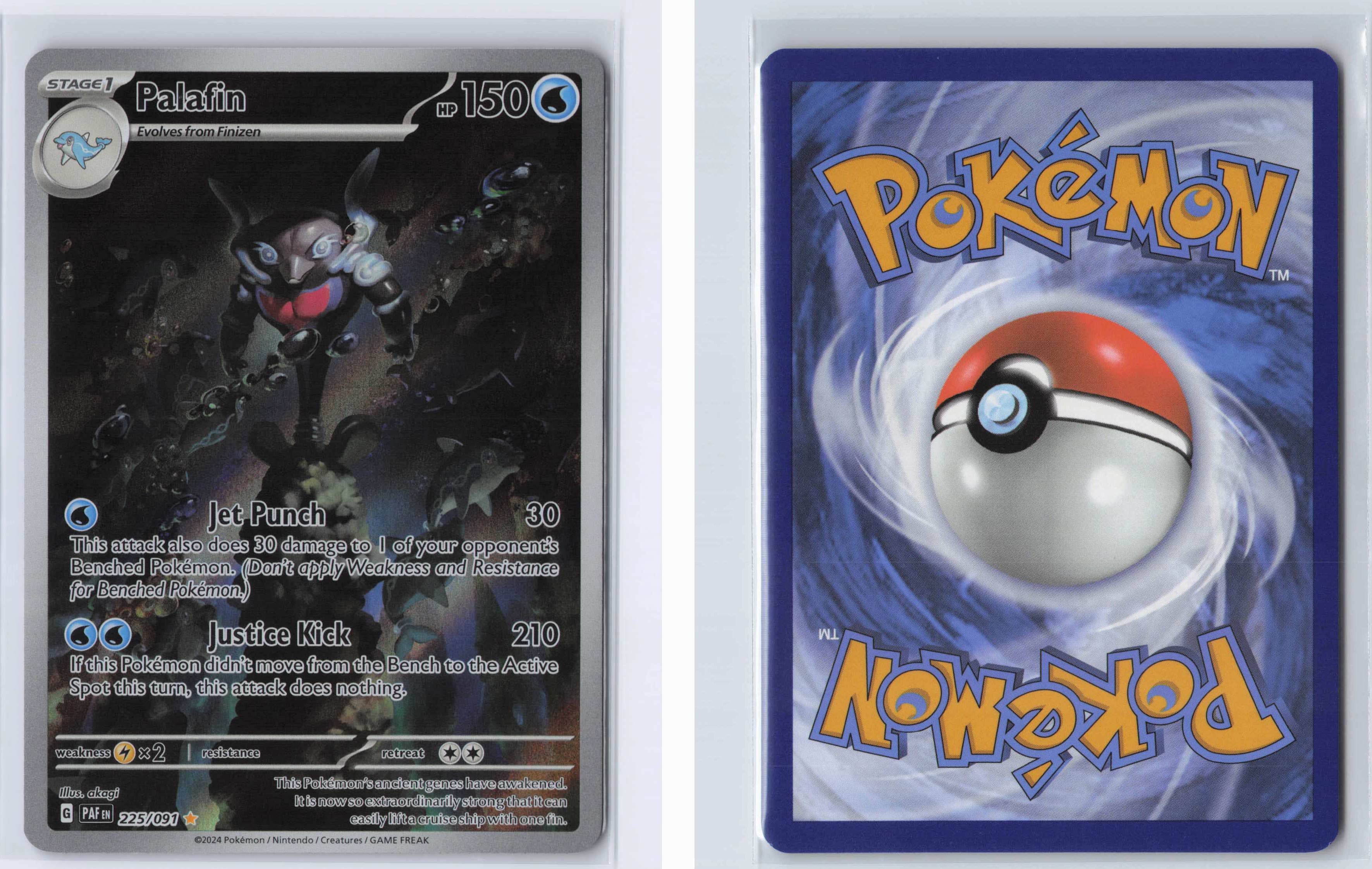(#225/091) Palafin [SV: Paldean Fates]