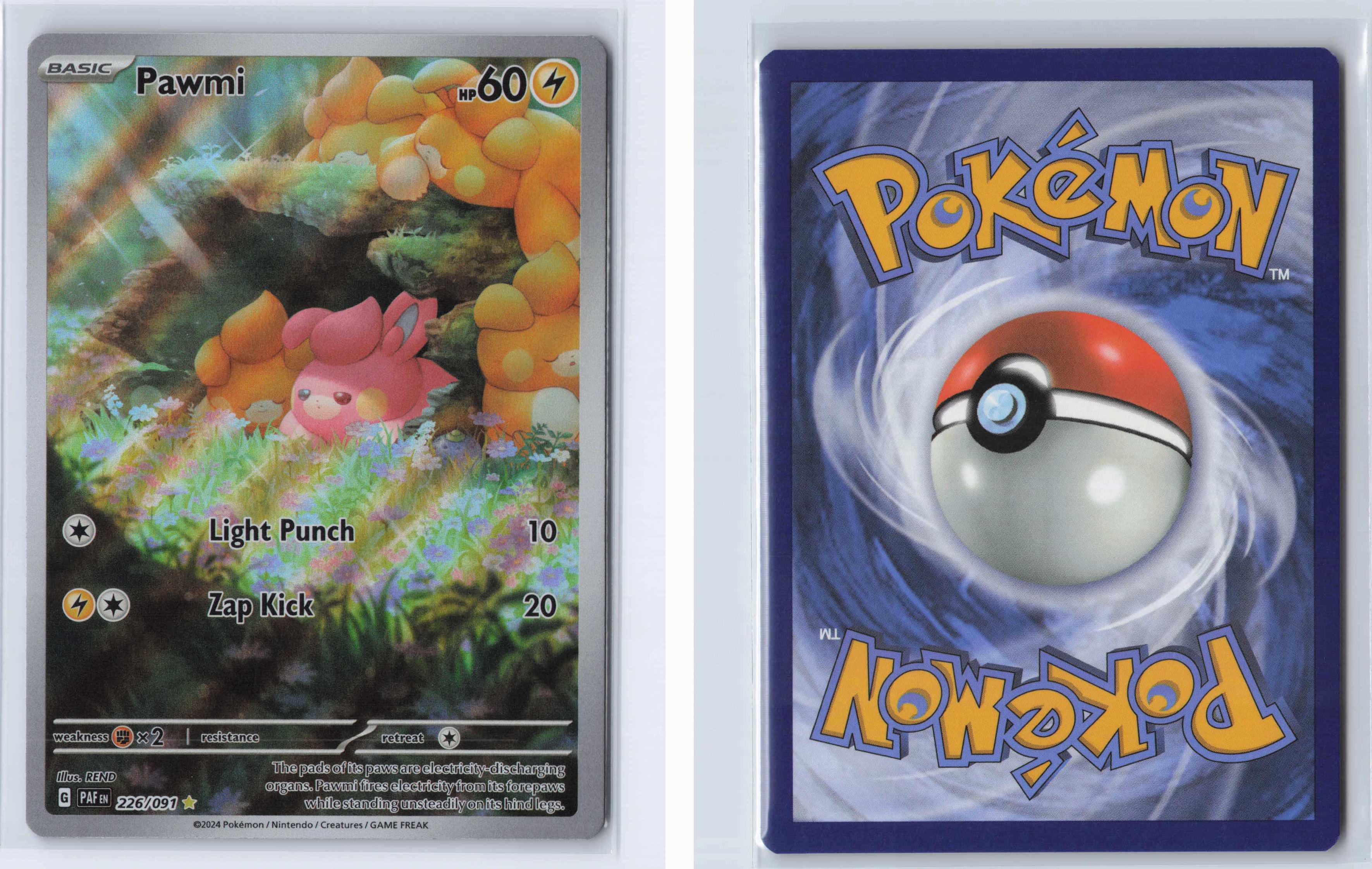 (#226/091) Pawmi [Scarlet & Violet: Paldean Fates]