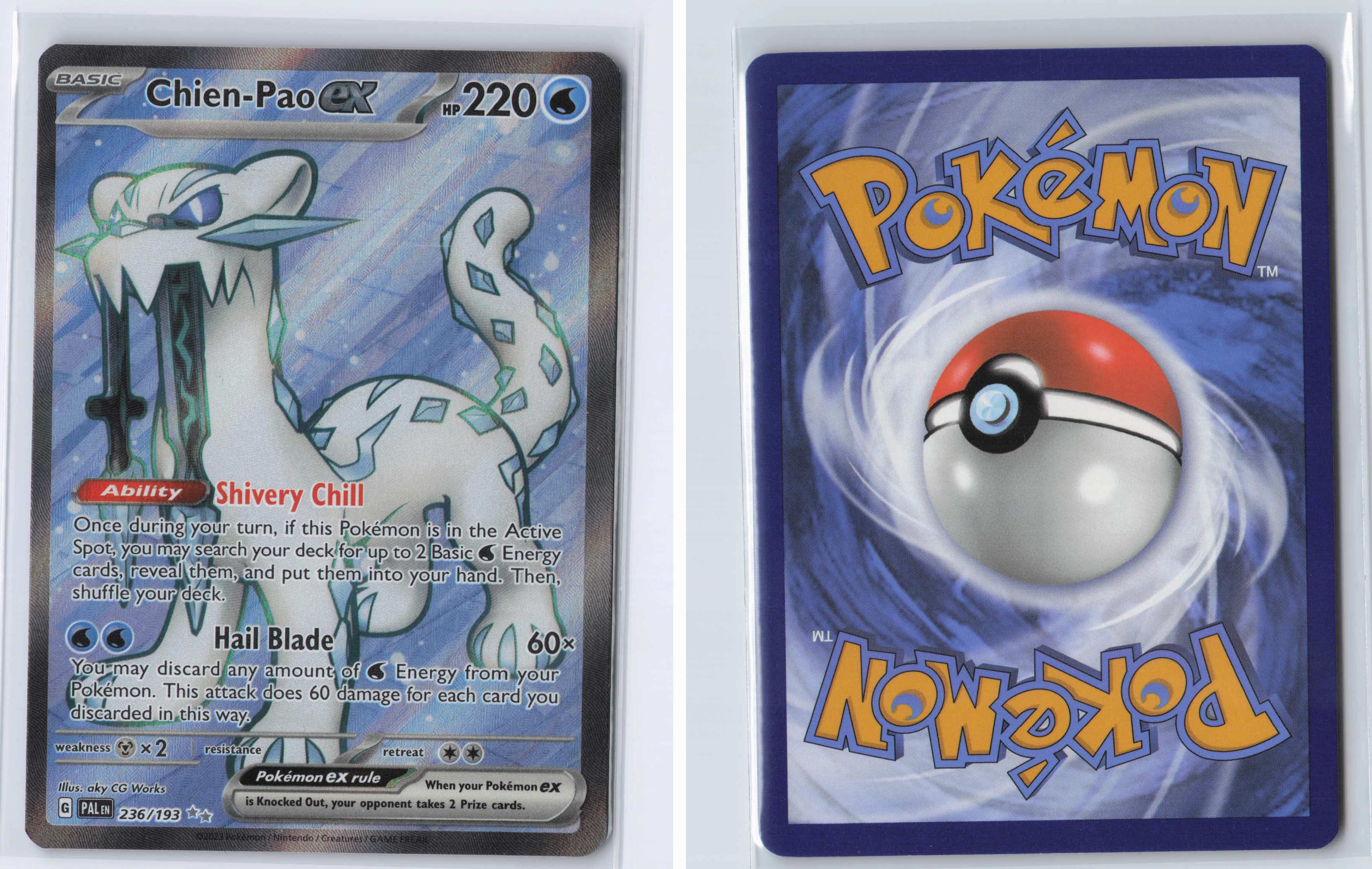 (#236/193) Chien-Pao ex [SV02: Paldea Evolved]