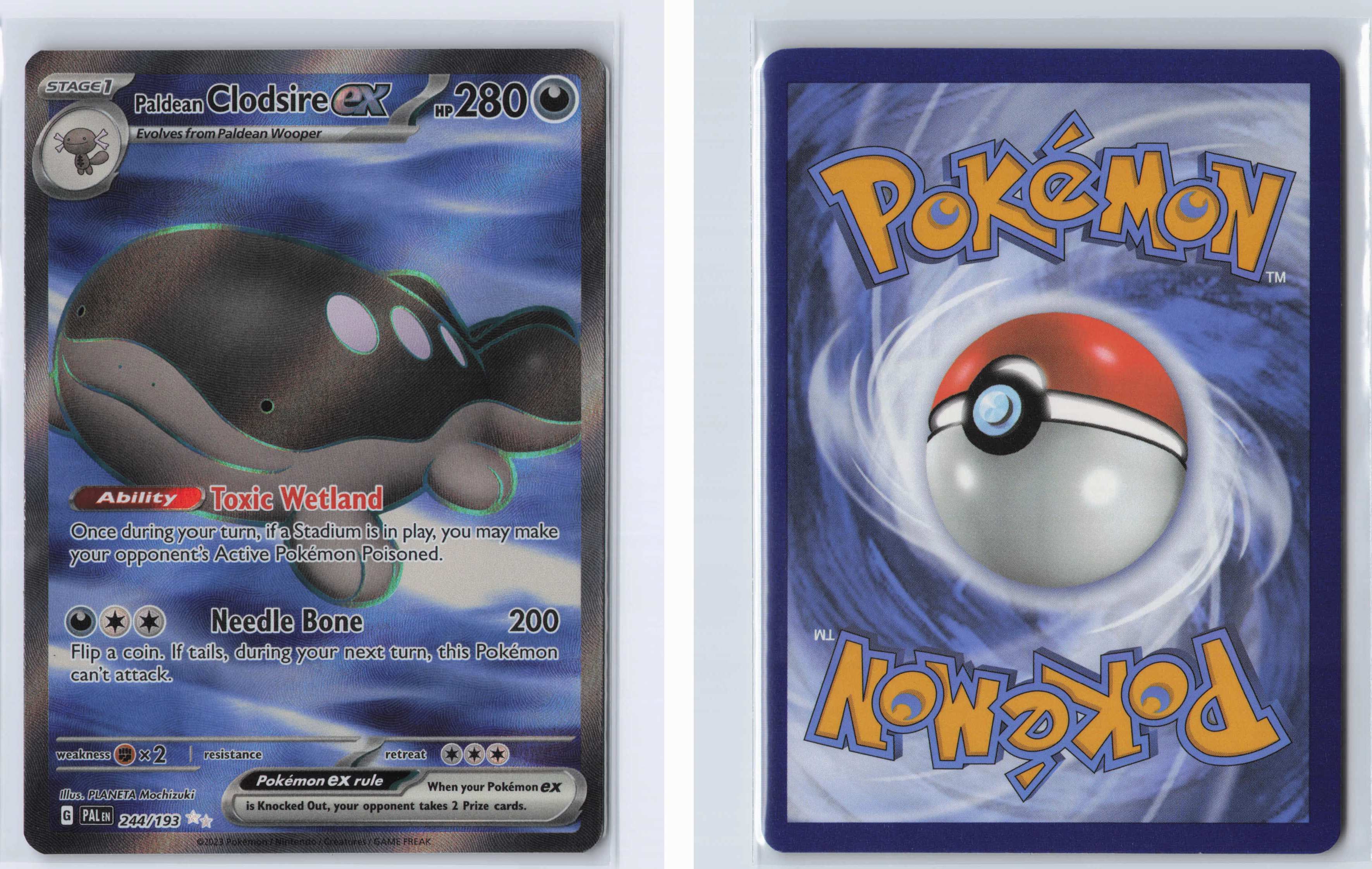 (#244/193) Paldean Clodsire ex [SV02: Paldea Evolved]