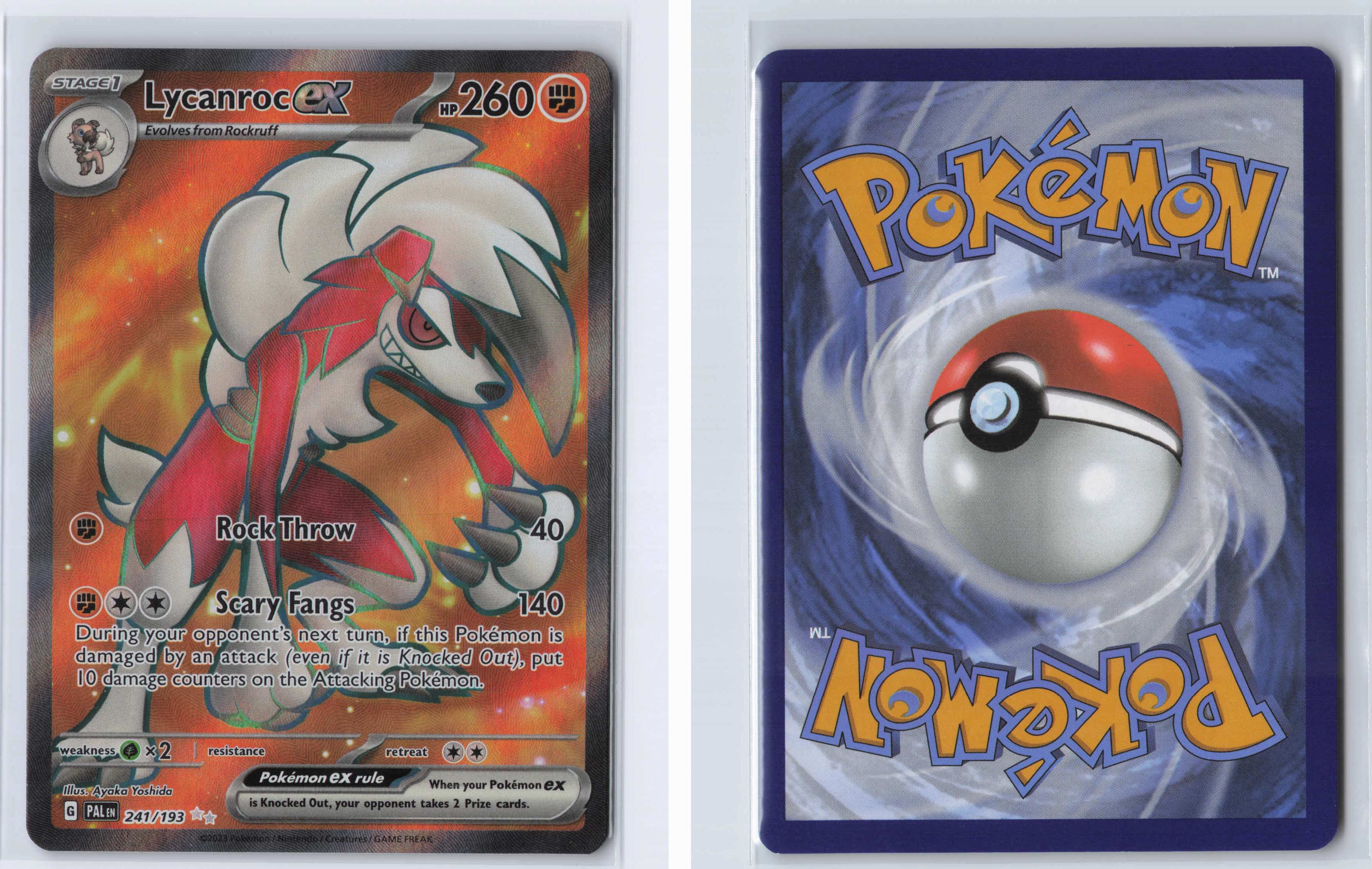 (#241/193) Lycanroc ex [SV02: Paldea Evolved]