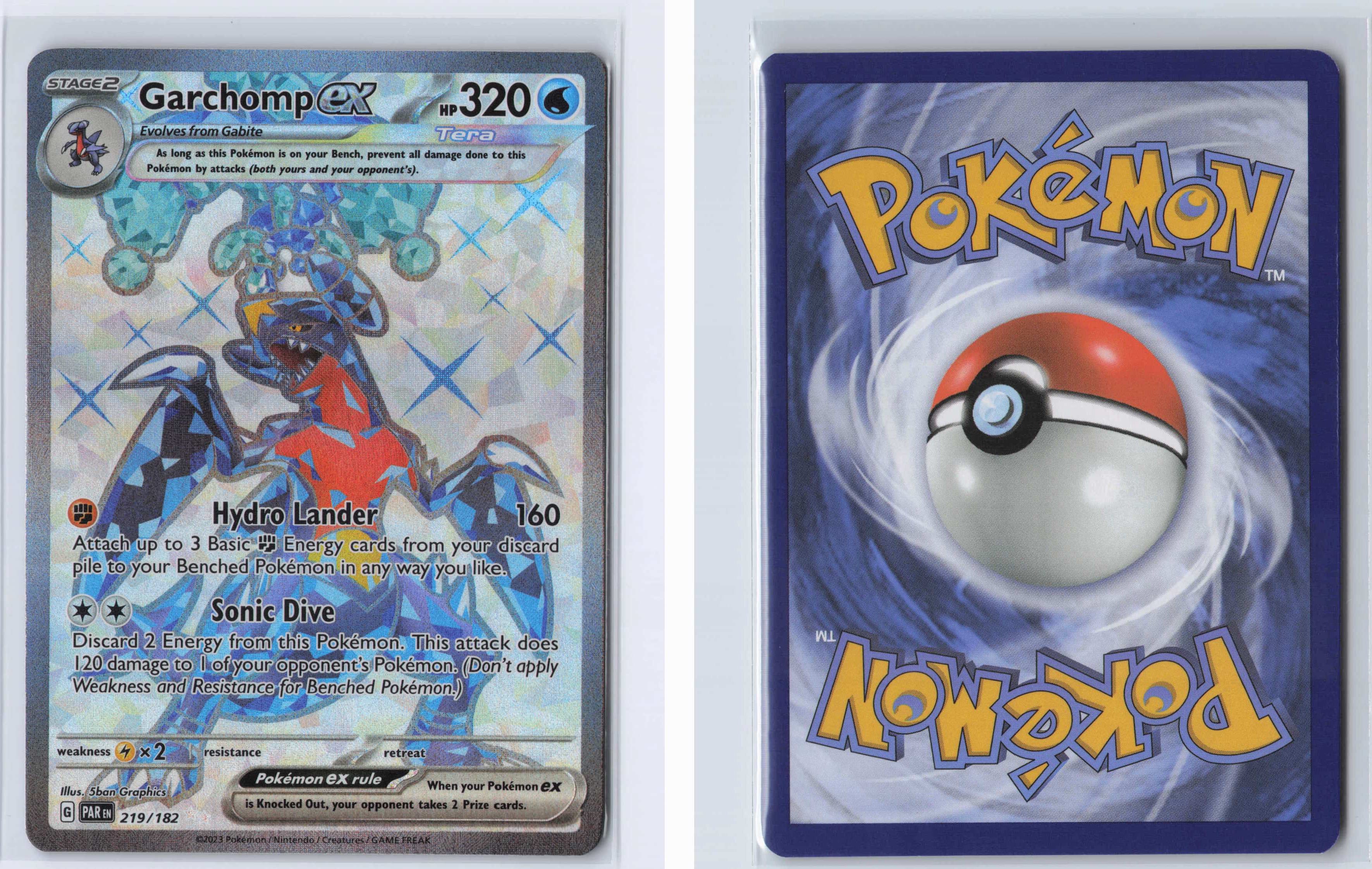 (#219/182) Garchomp ex - [SV04: Paradox Rift]