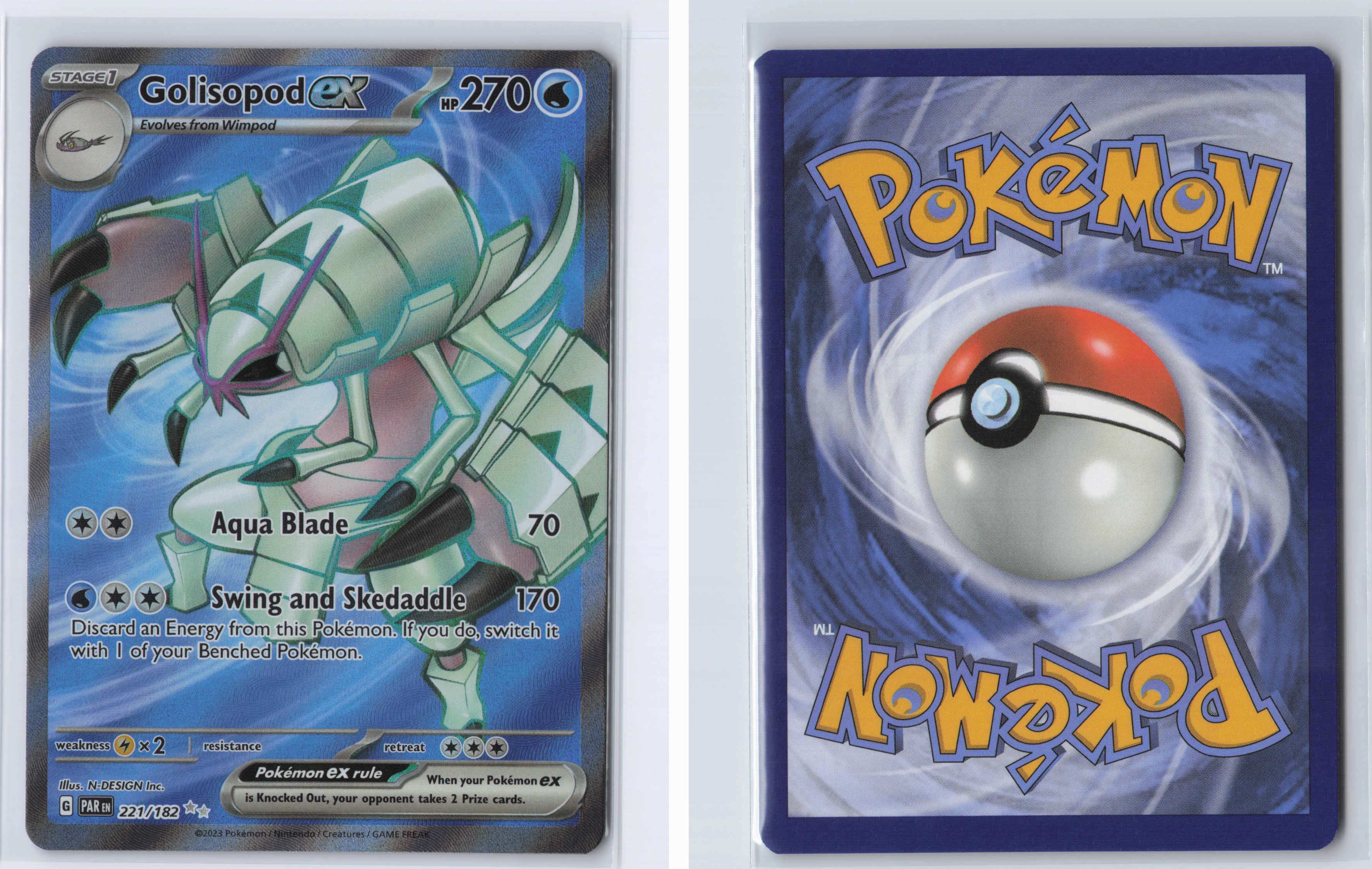 (#221/182) Golisopod ex [SV04: Paradox Rift]
