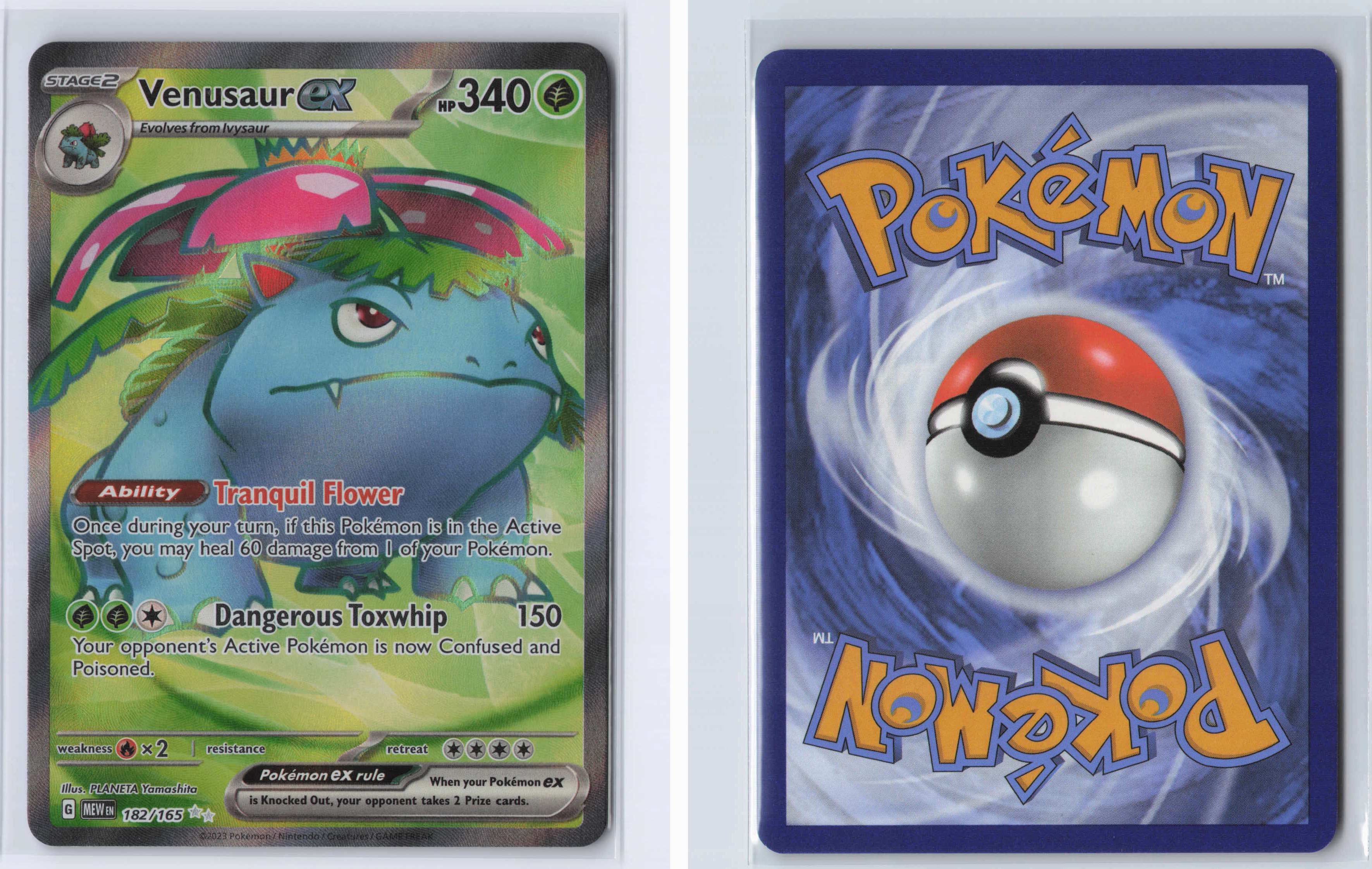 (#182/165) Venusaur ex - [SV: Scarlet & Violet 151]
