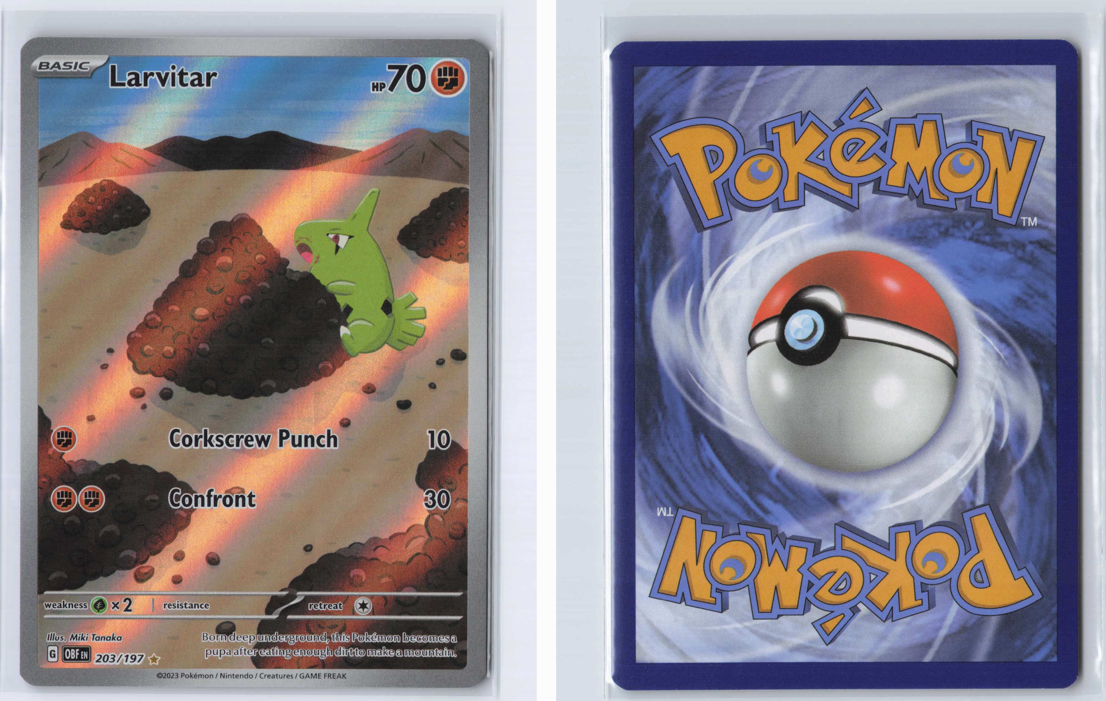 (#203/197) Larvitar [SV03: Obsidian Flames]
