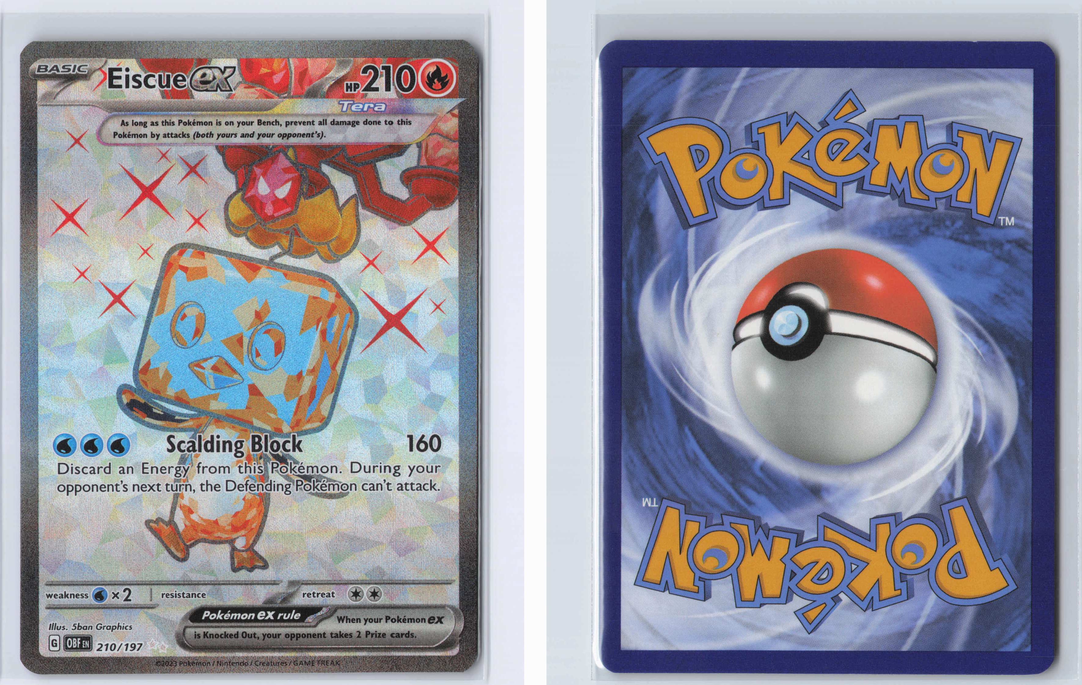 (#210/197) Eiscue ex [SV03: Obsidian Flames]