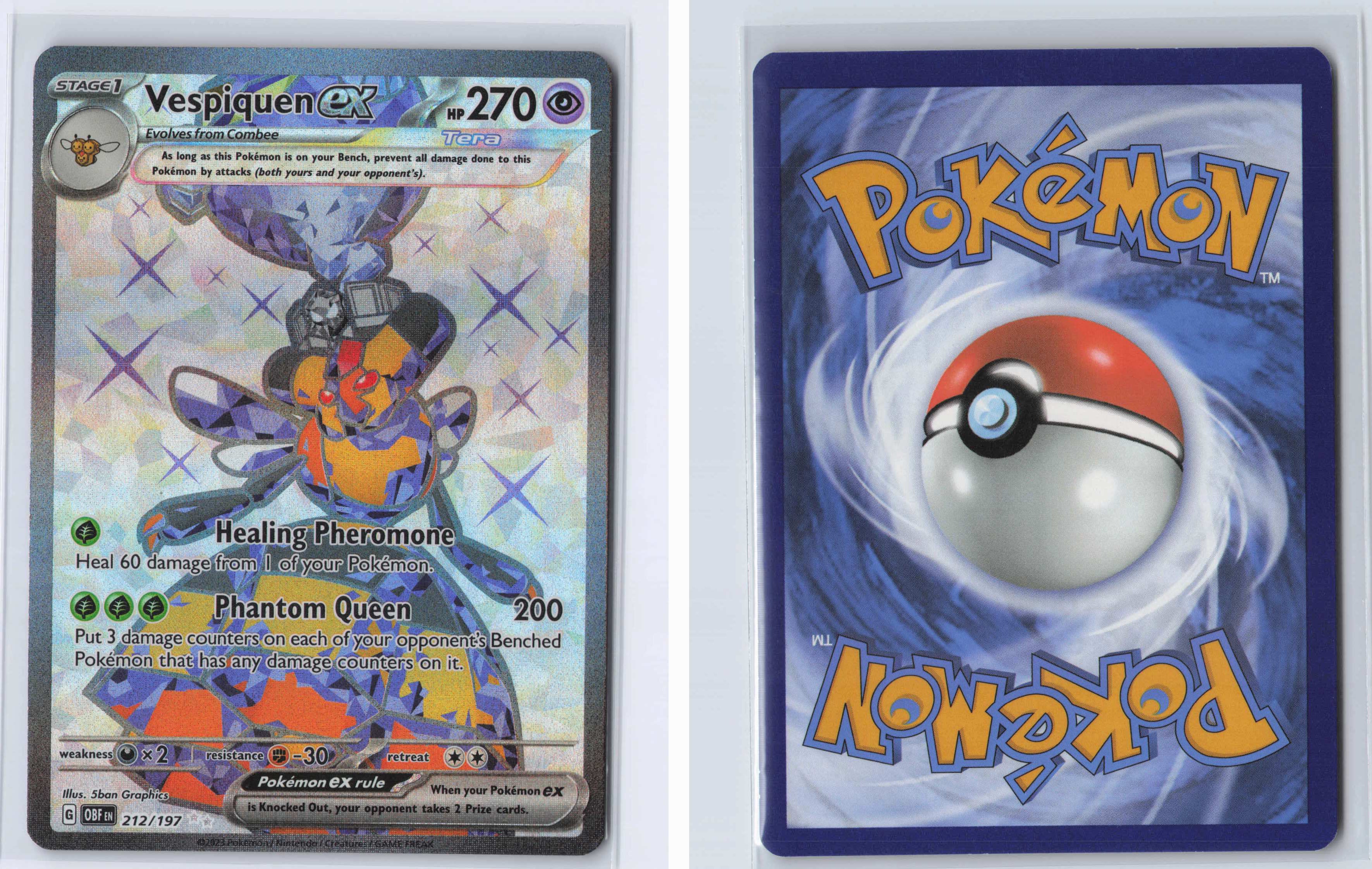 (#212/197) Vespiquen ex [SV03: Obsidian Flames]