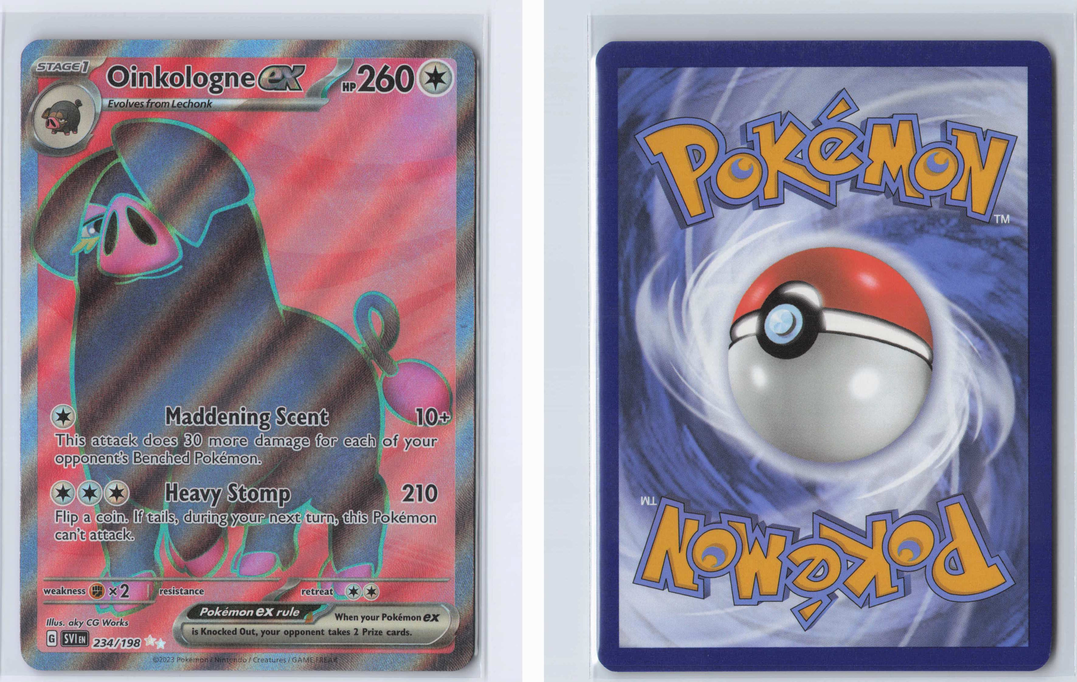 (#234/198) Oinkologne ex - [SV01: Scarlet & Violet Base Set]