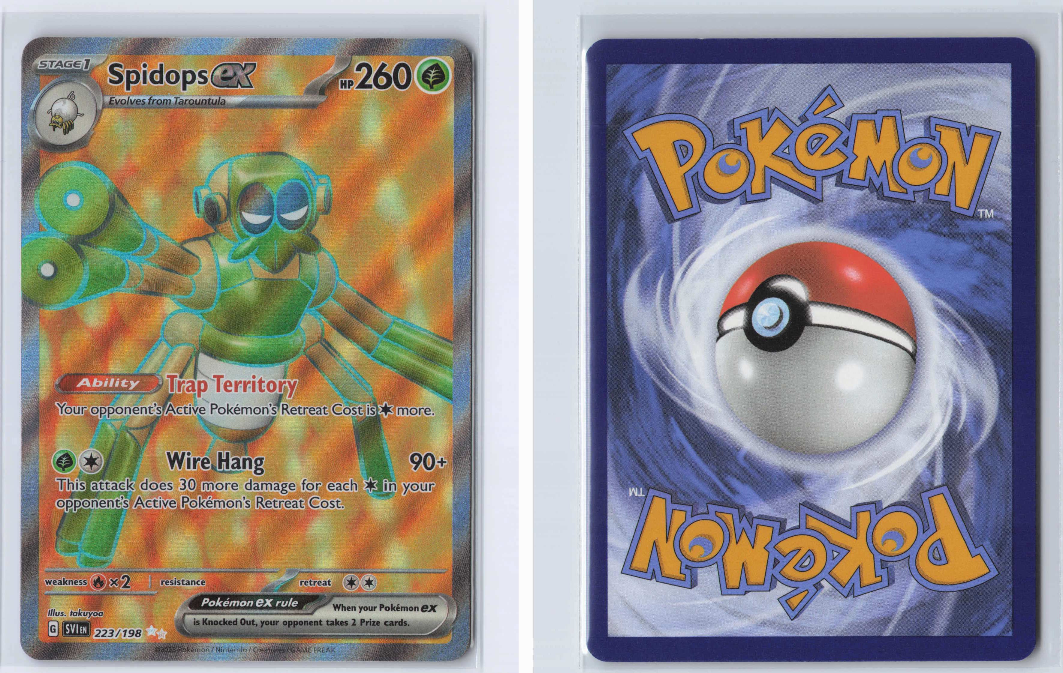 (#223/198) Spidops ex [SV01: Scarlet & Violet Base Set]
