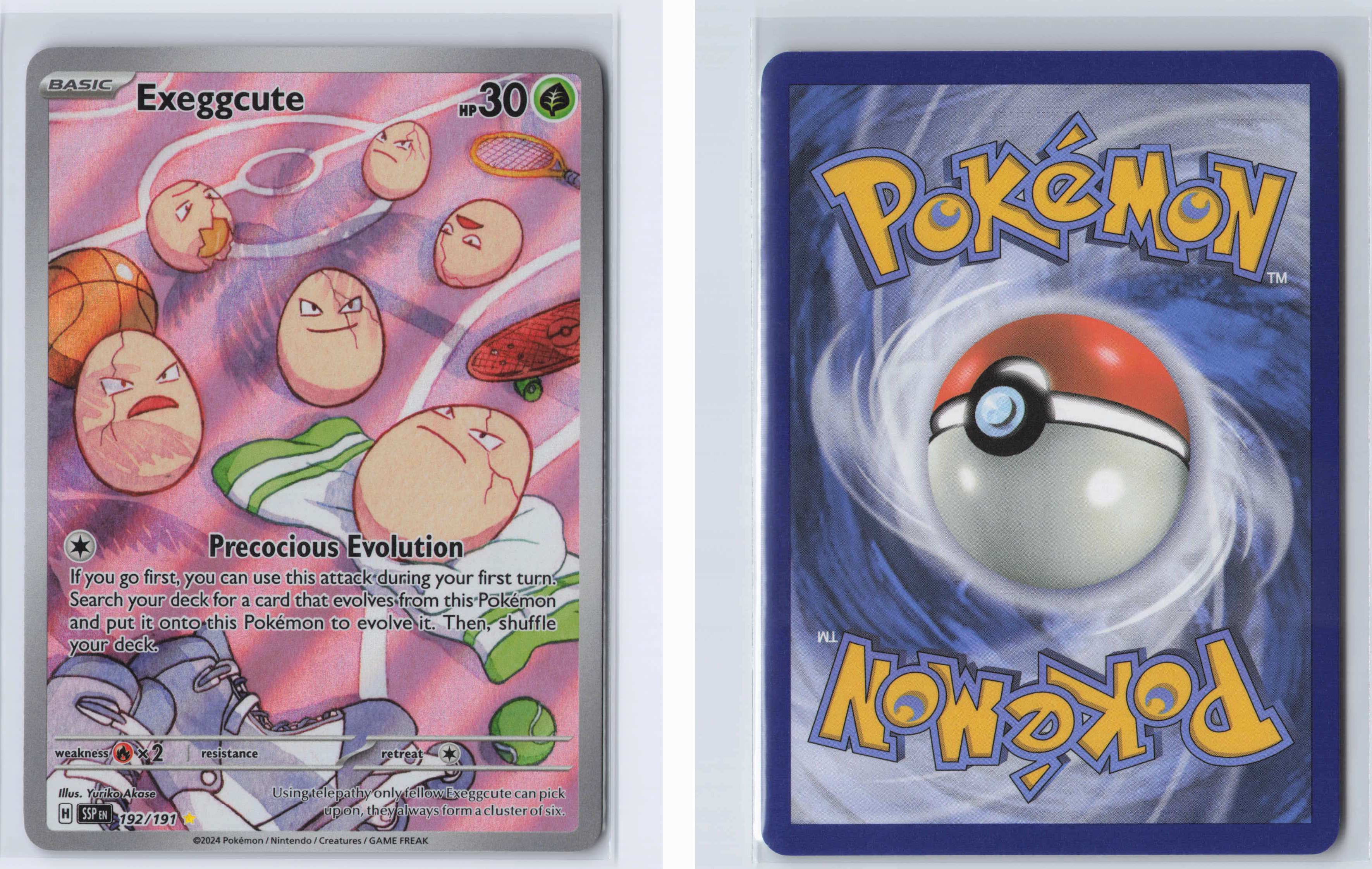 (#192/191) Exeggcute [SV08: Surging Sparks]