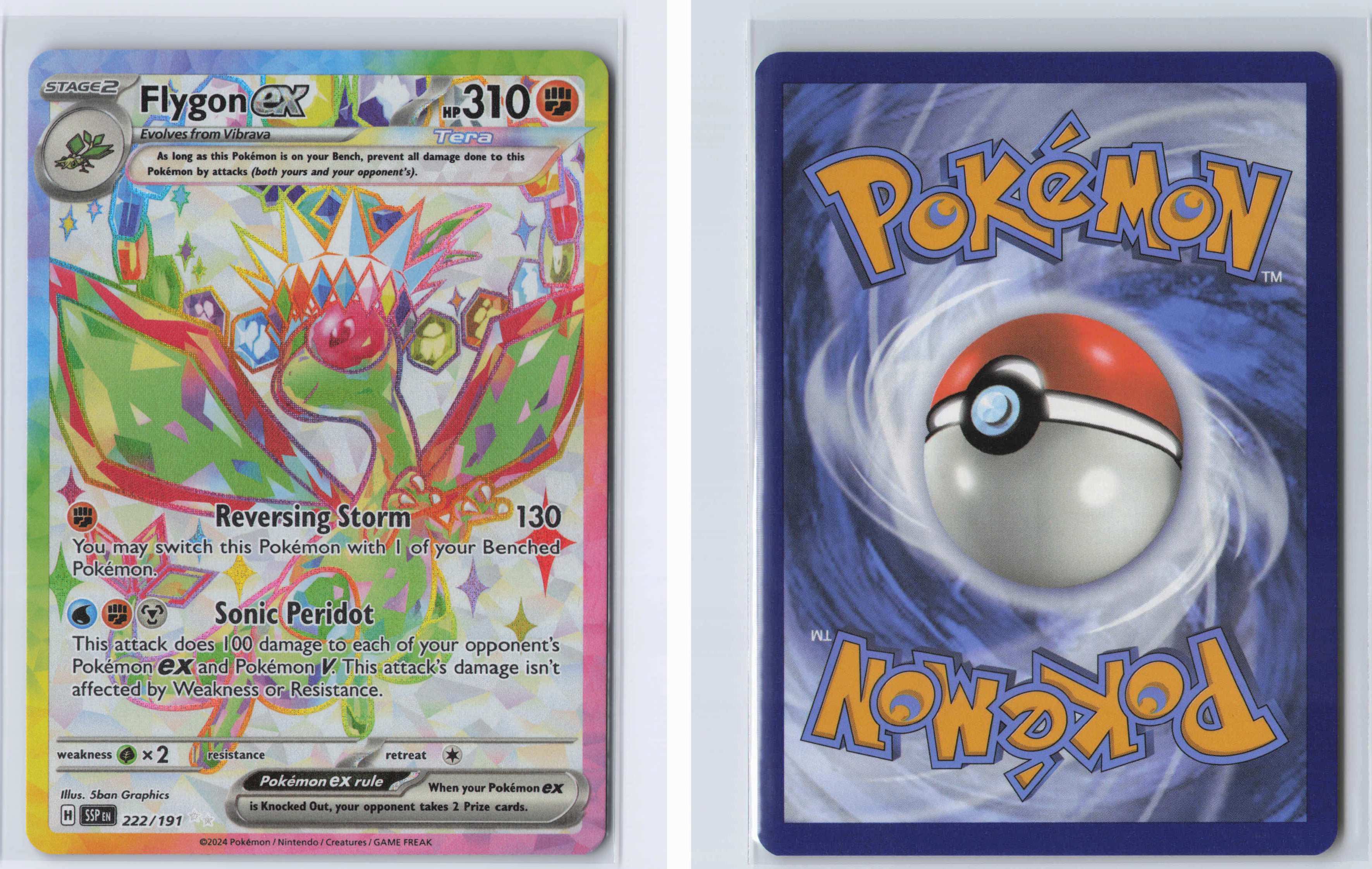 (#222/191) Flygon ex [SV08: Surging Sparks]