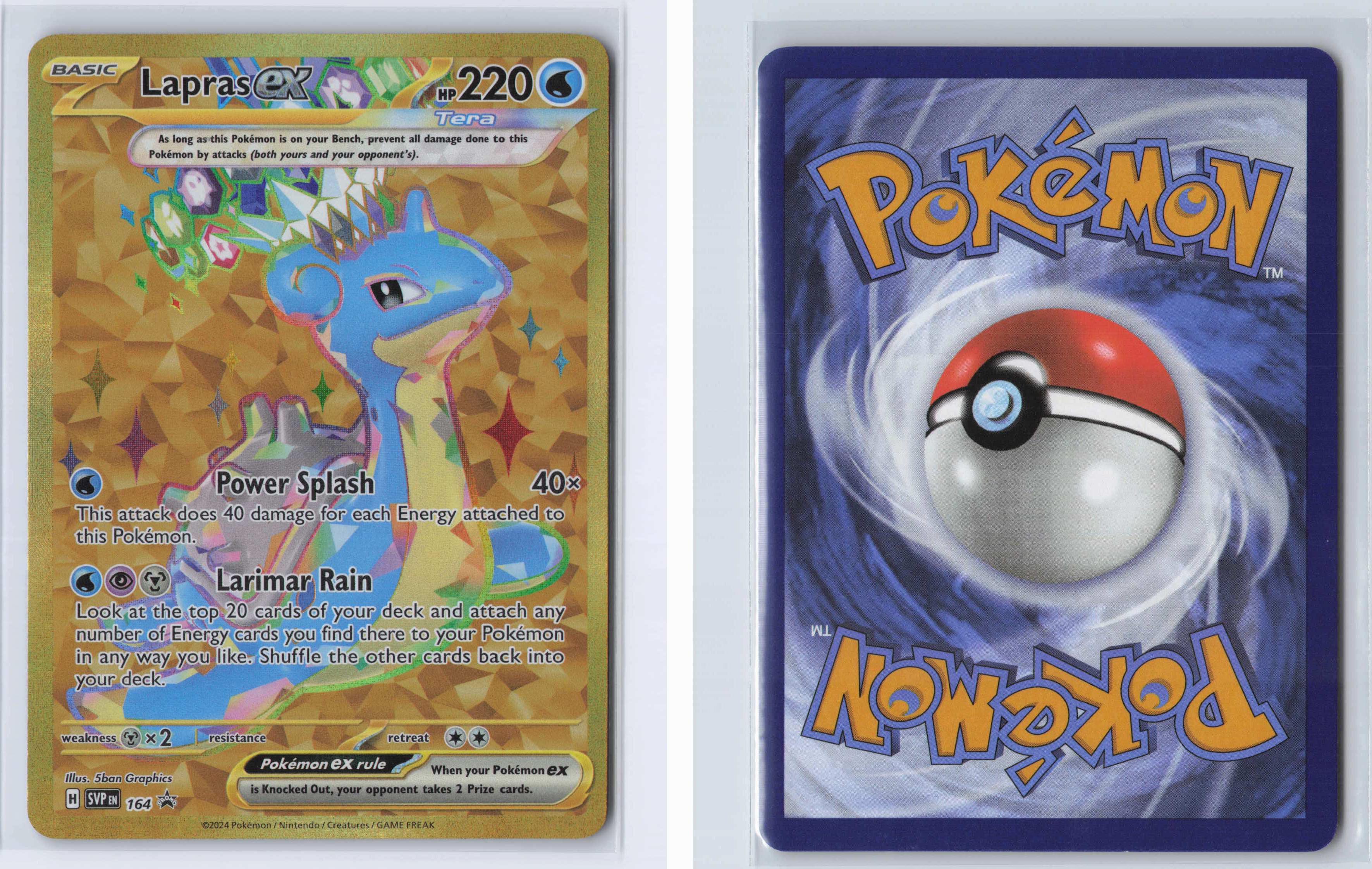 (#164) Lapras ex - [SV: Scarlet & Violet Promo Cards]