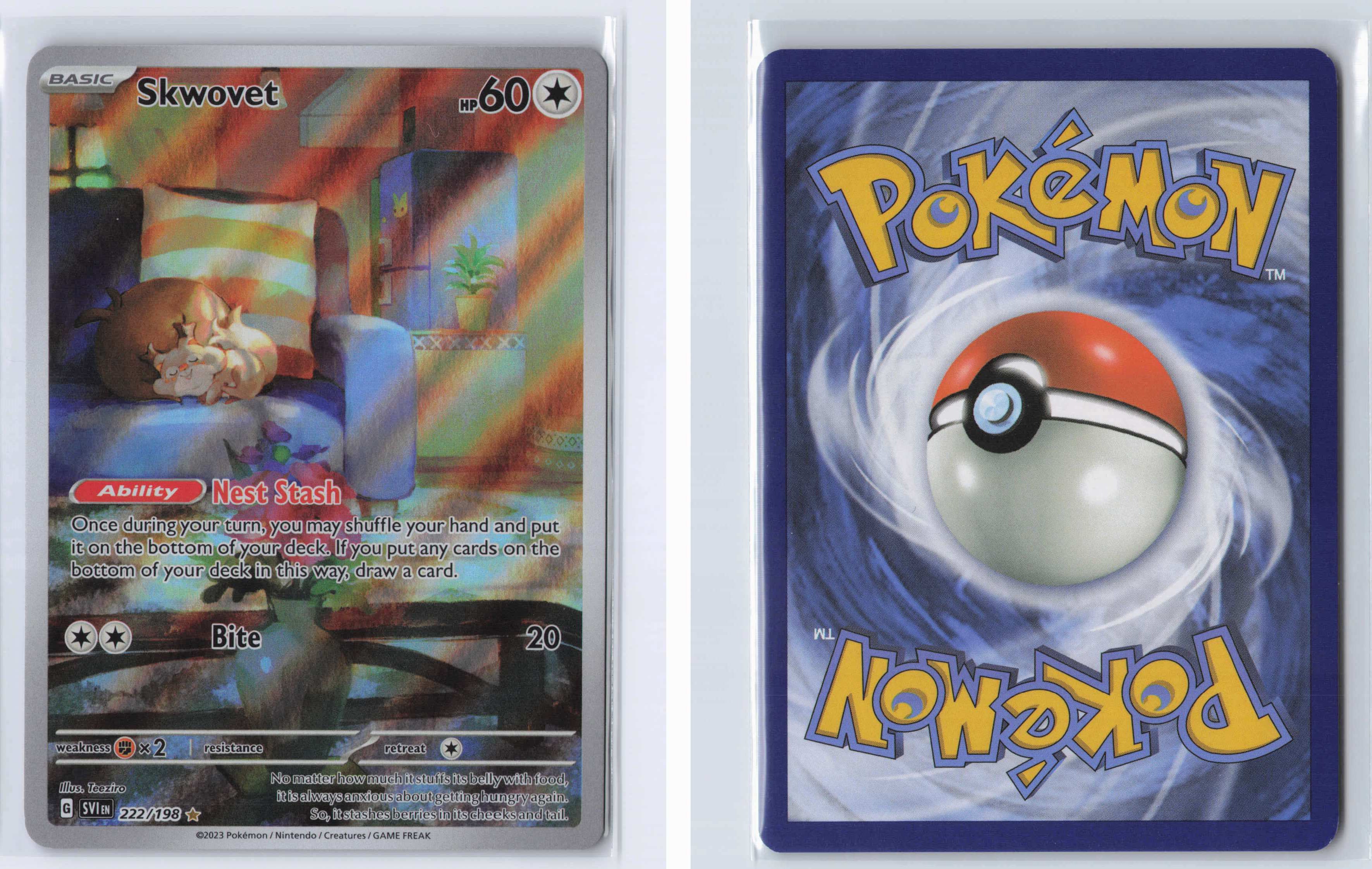 (#222/198) Skwovet [SV01: Scarlet & Violet Base Set]