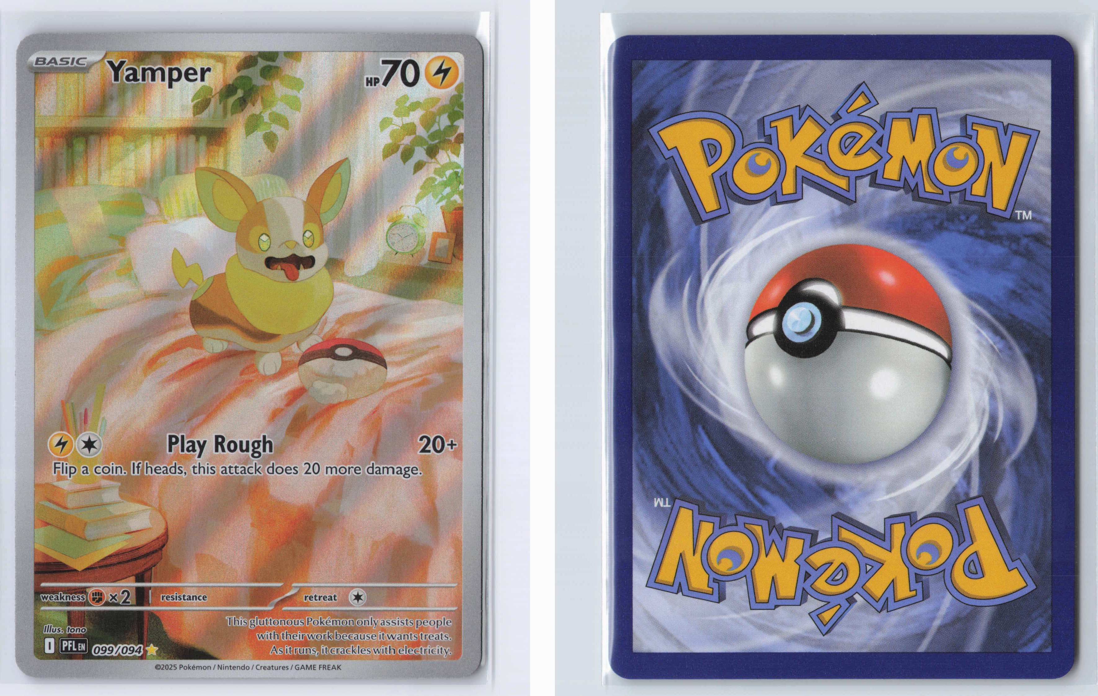 (#099/094) Yamper [Mega Evolutions: Phantasmal Flames]