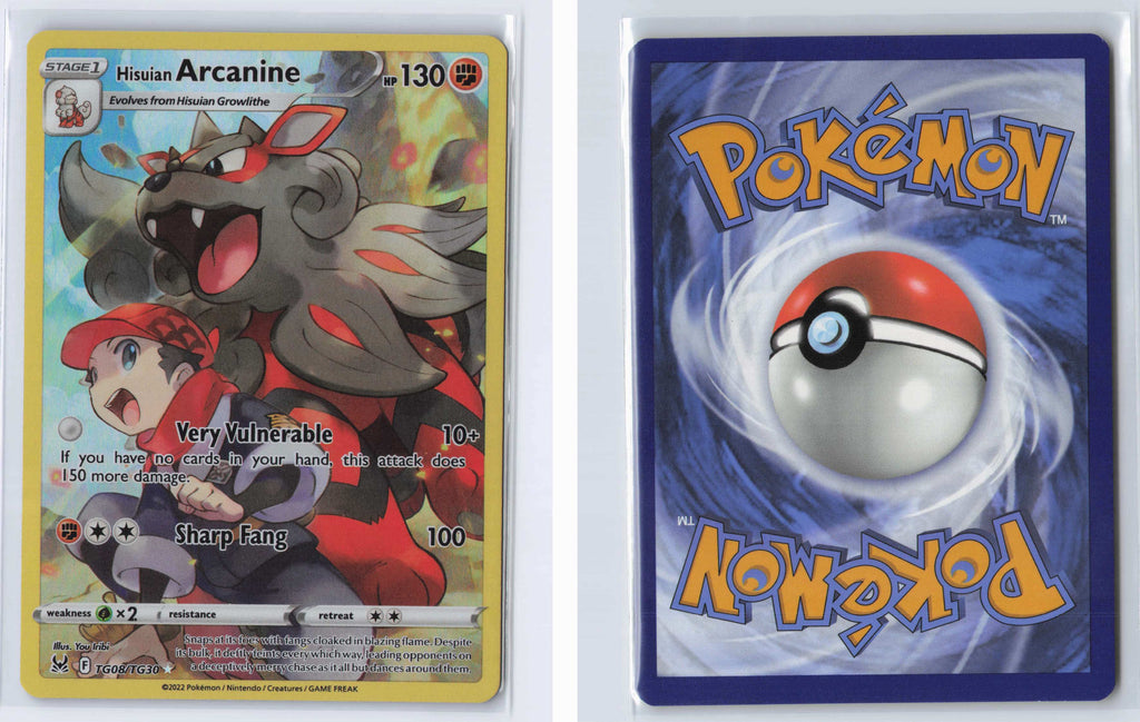 (#TG08/TG30) Hisuian Arcanine [SWSH11: Lost Origin Trainer Gallery]