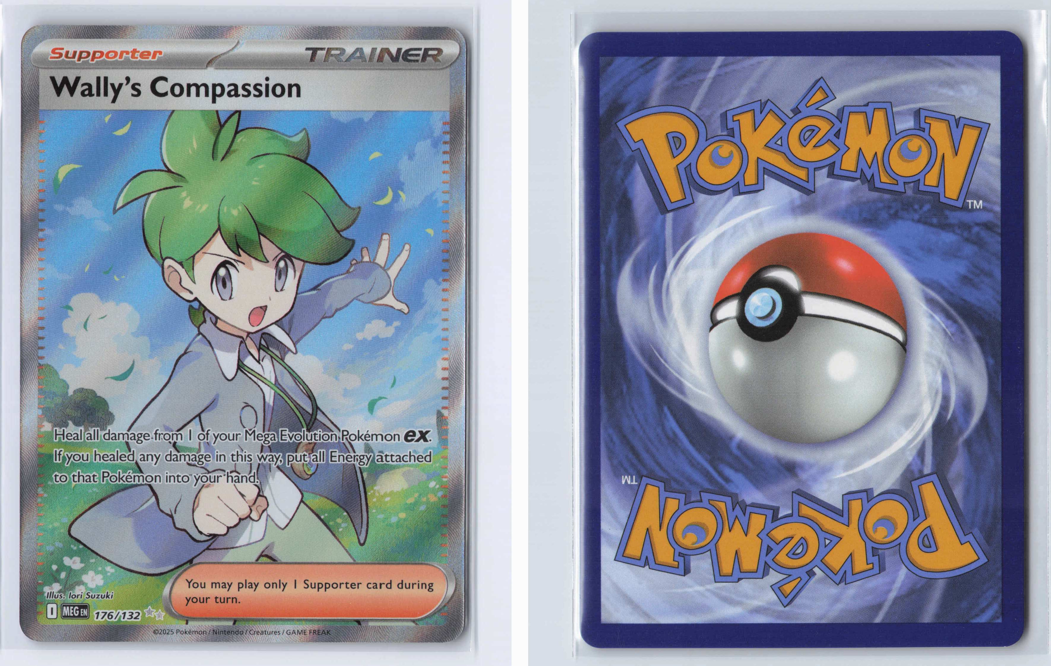 (#176/132) Wally's Compassion [ME01: Mega Evolution]