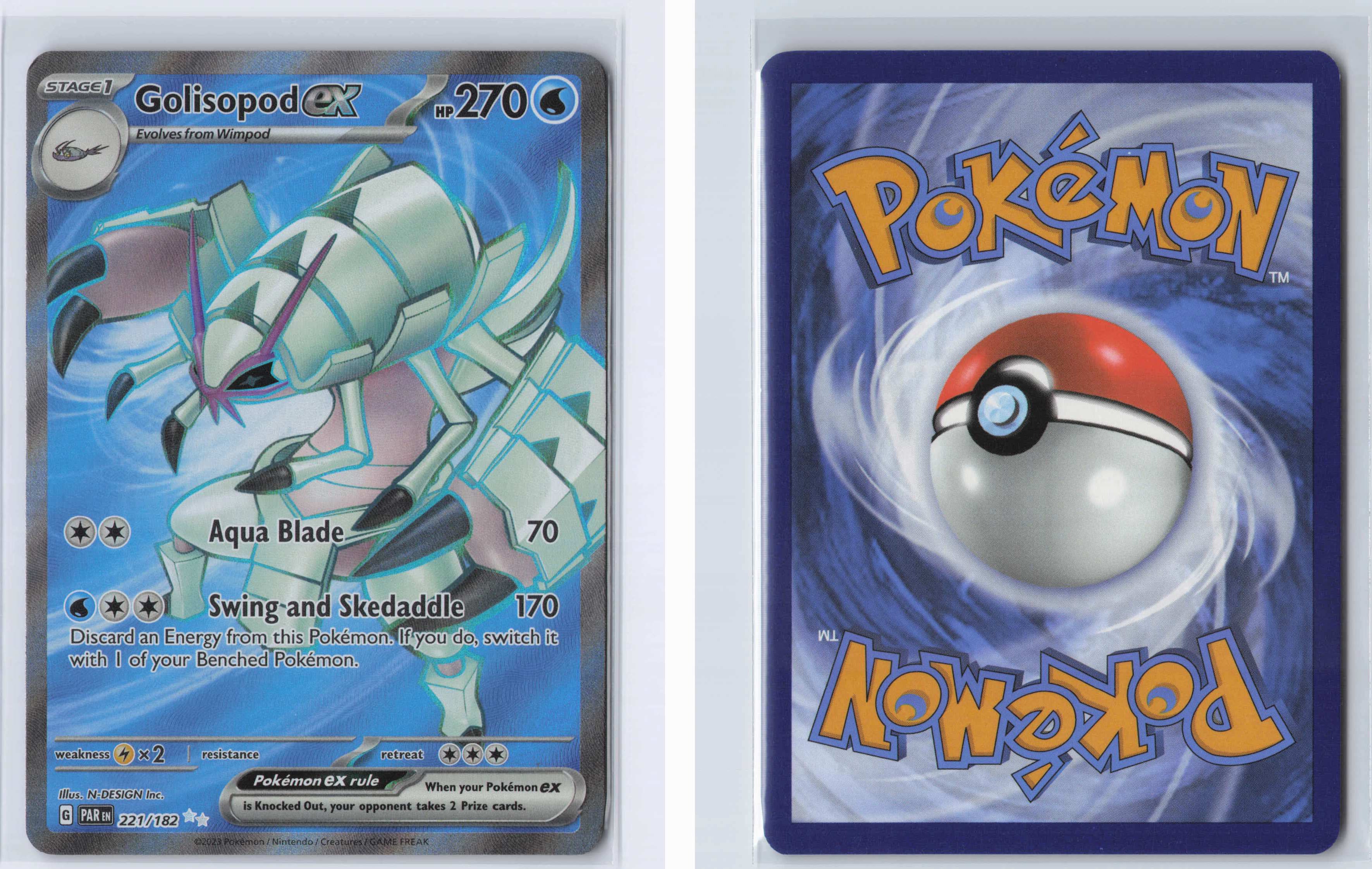 (#221/182) Golisopod ex [SV04: Paradox Rift]