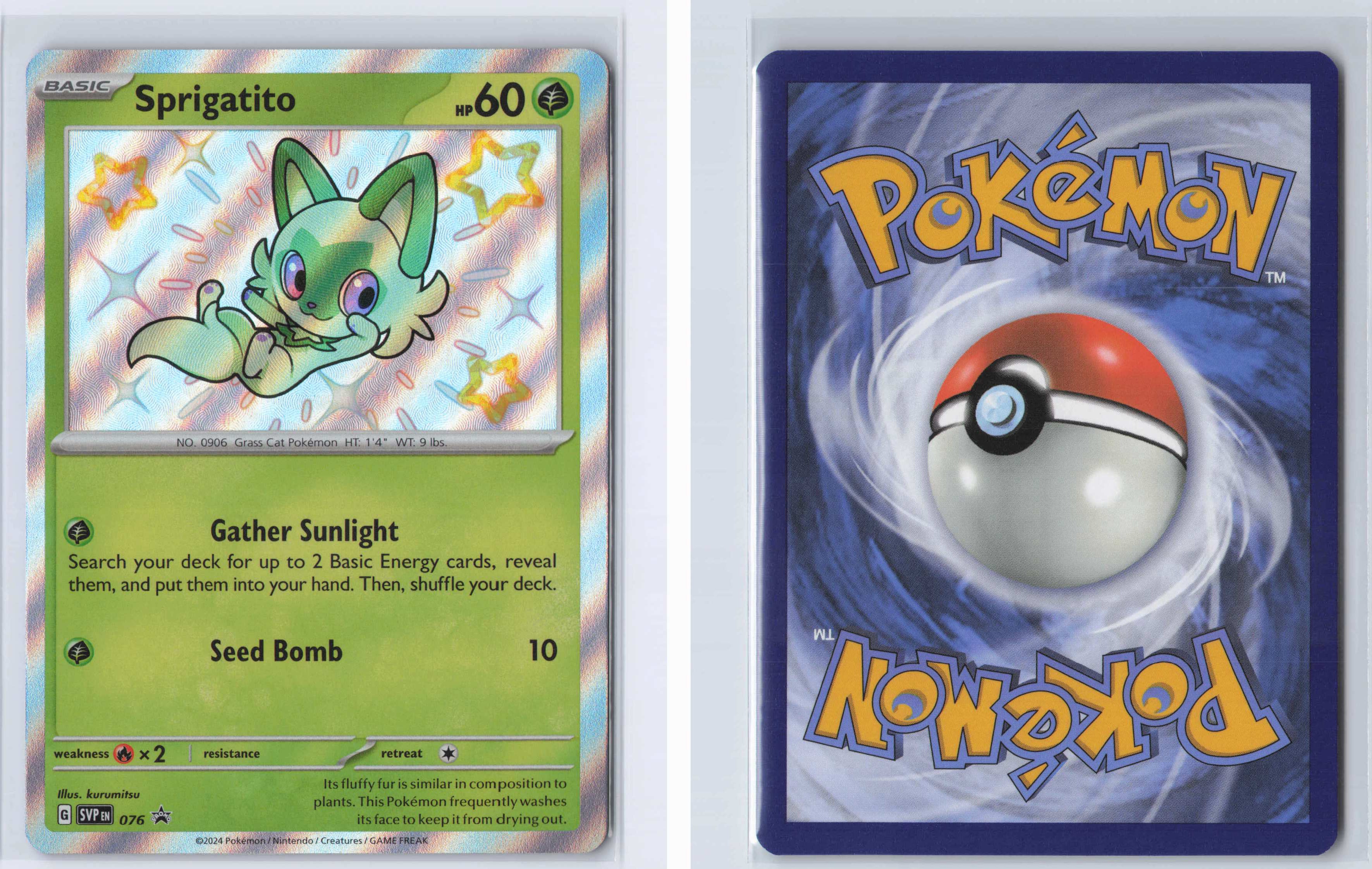 (#76) Sprigatito [SV: Scarlet & Violet Promo Cards]