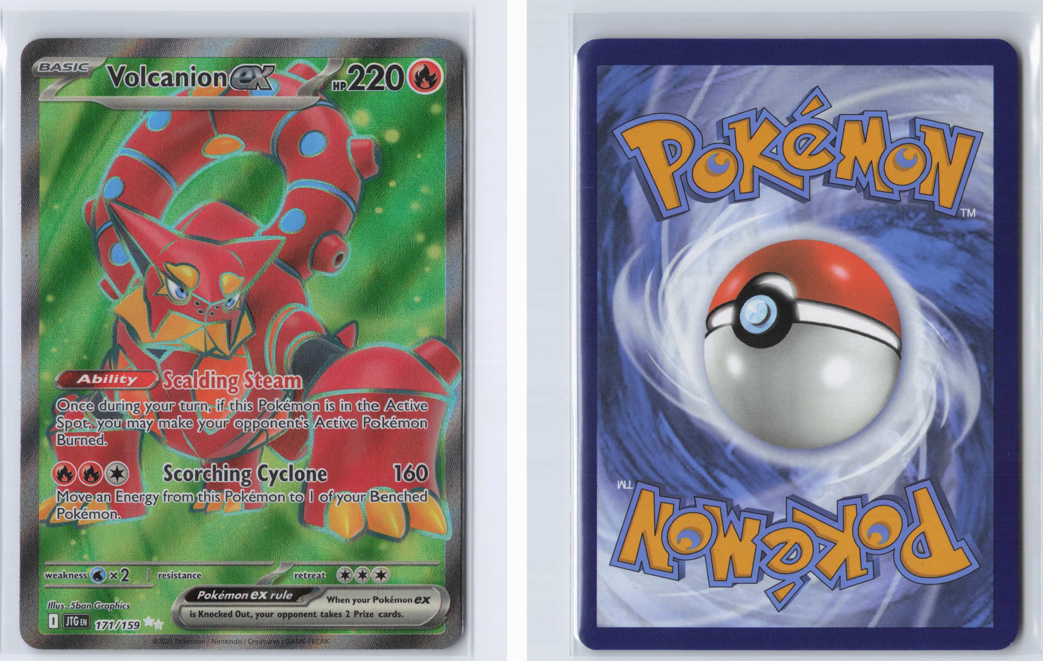 (#171/159) Volcanion ex [Scarlet & Violet: Journey Together]