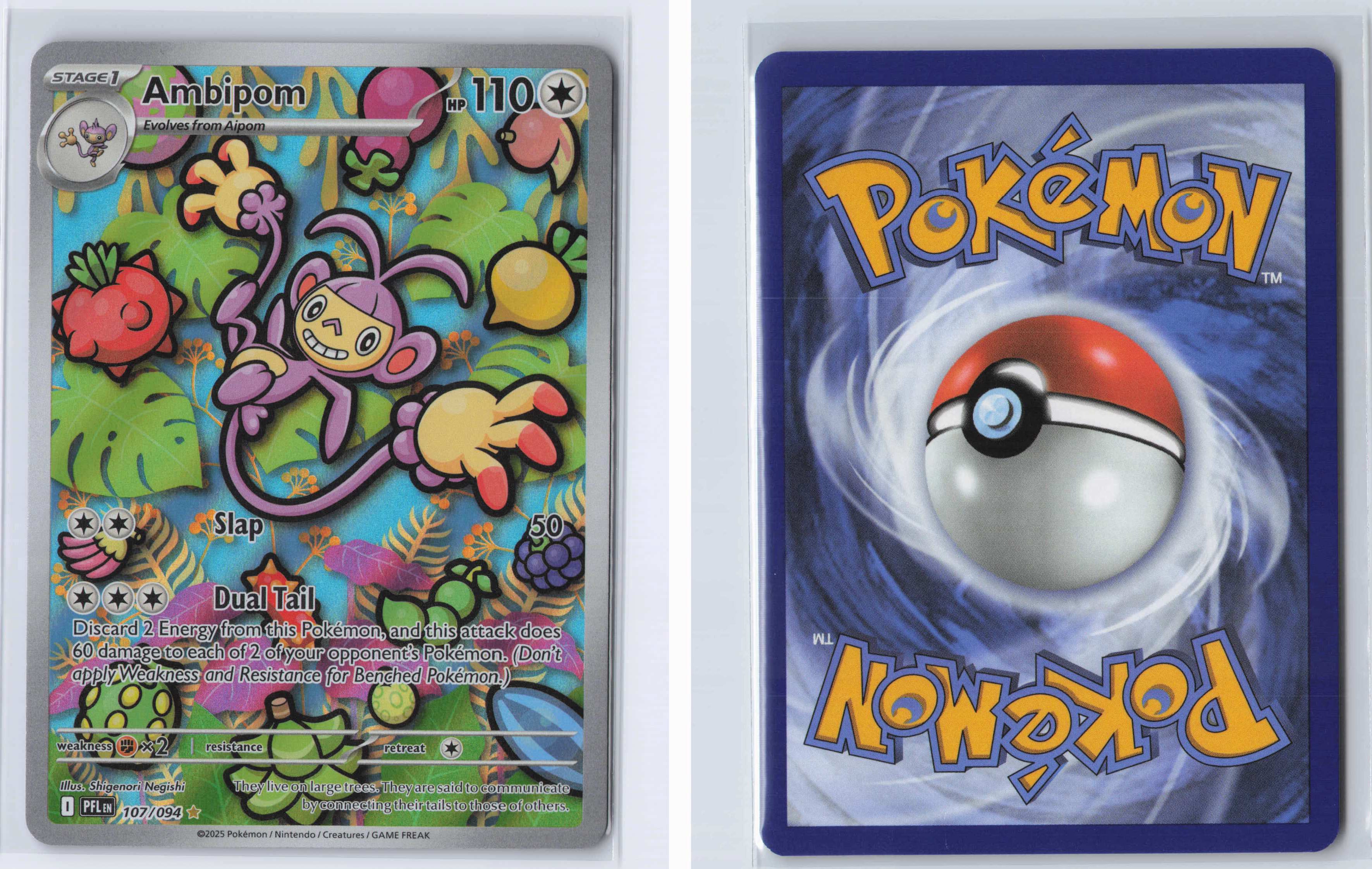 (#107/094) Ambipom [Mega Evolutions: Phantasmal Flames]