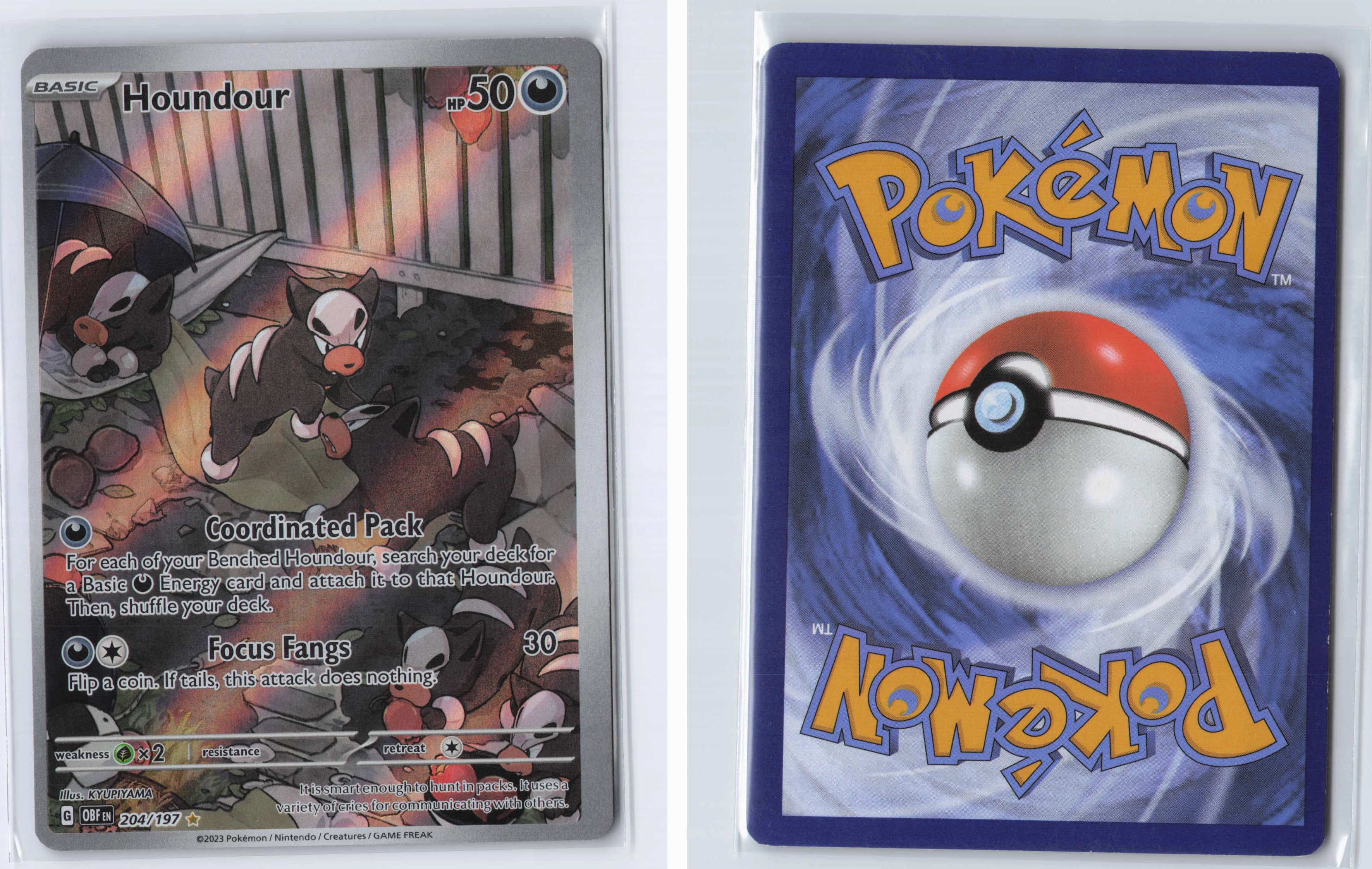 (#204/197) Houndour [SV03: Obsidian Flames]