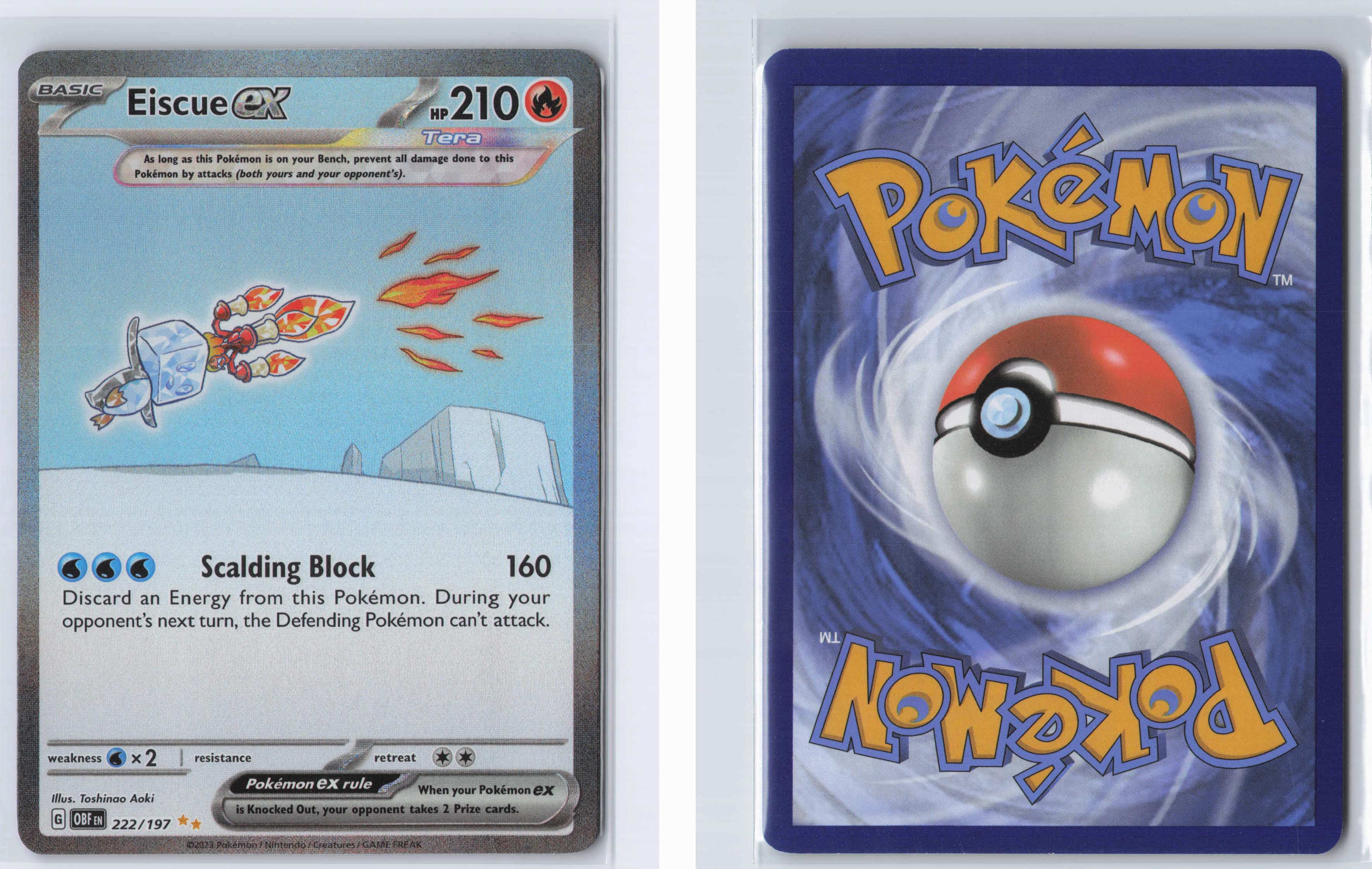 (#222/197) Eiscue ex [SV03: Obsidian Flames]