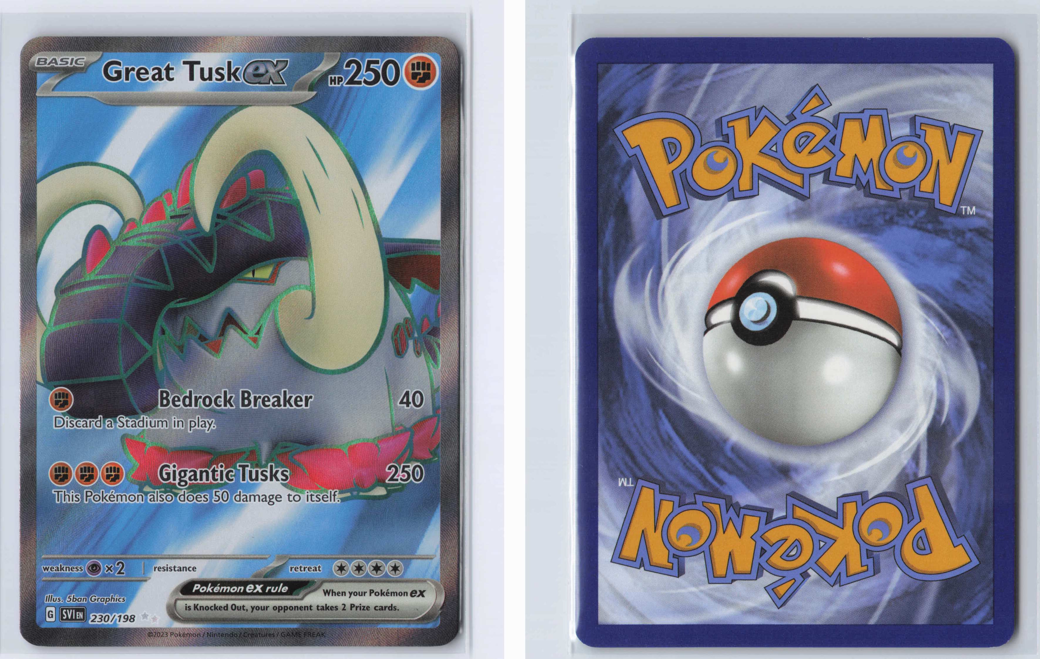 (#230/198) Great Tusk ex [SV01: Scarlet & Violet Base Set]