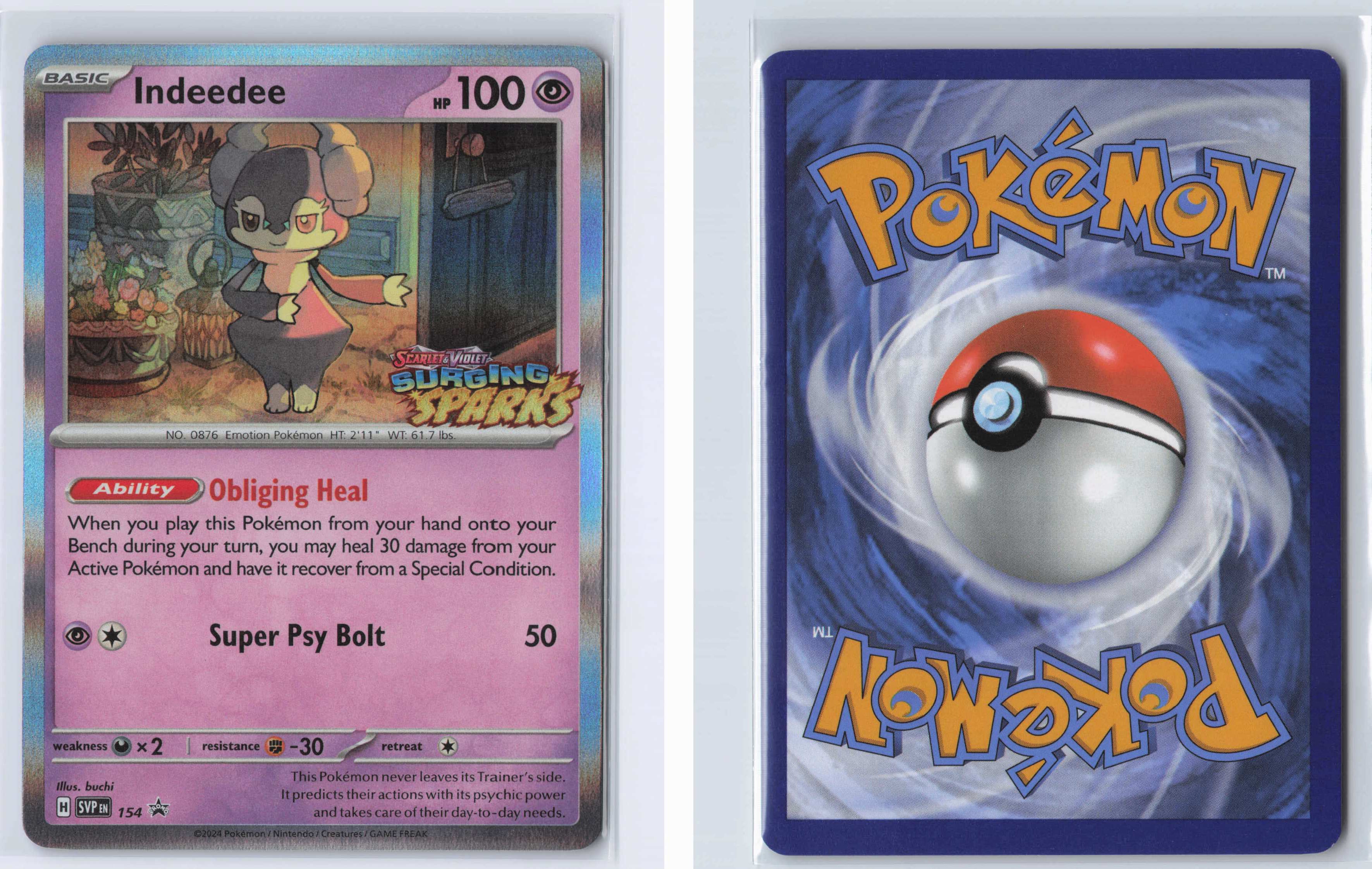 (#154) Indeedee - [SV: Scarlet & Violet Promo Cards]