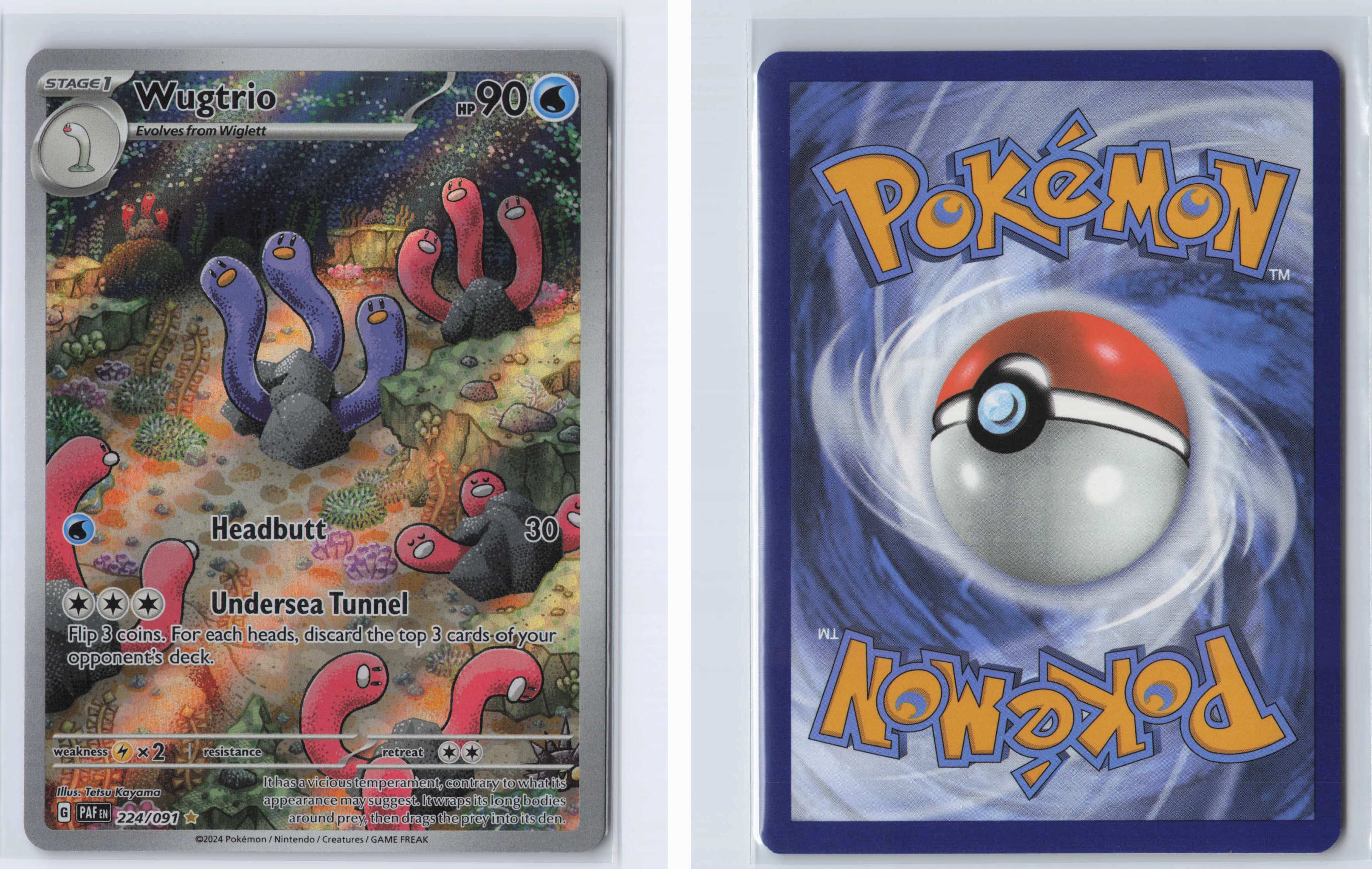 (#224/091) Wugtrio [Scarlet & Violet: Paldean Fates]