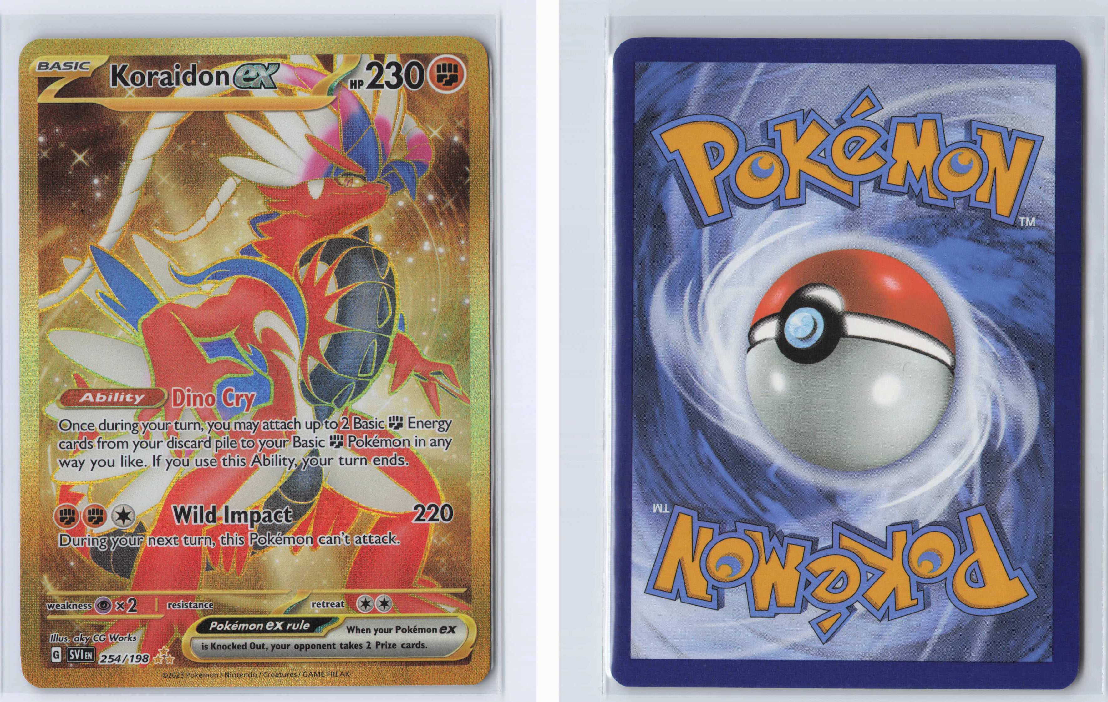 (#254/198) Koraidon ex [SV01: Scarlet & Violet Base Set]