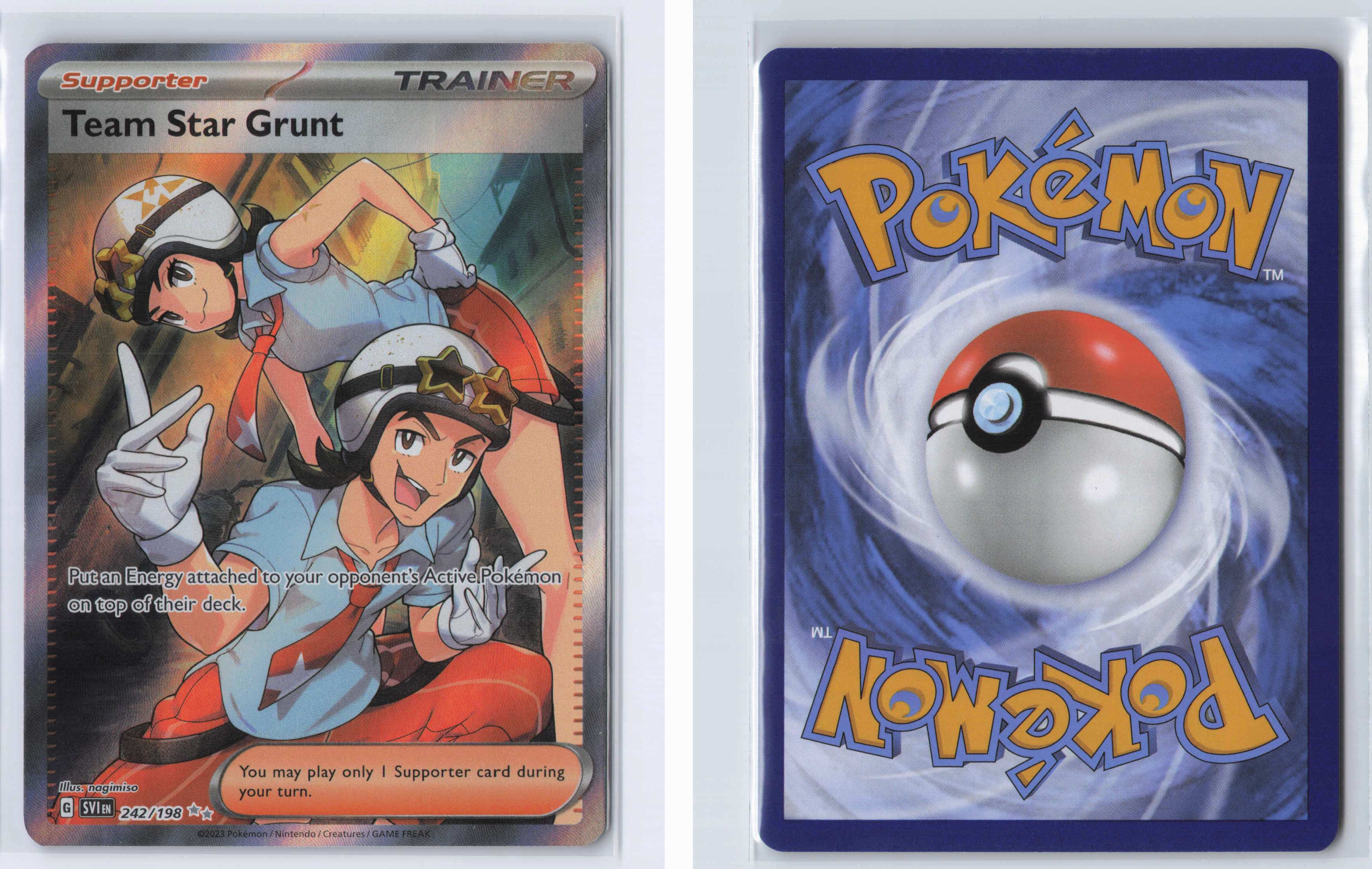 (#242/198) Team Star Grunt [SV01: Scarlet & Violet Base Set]