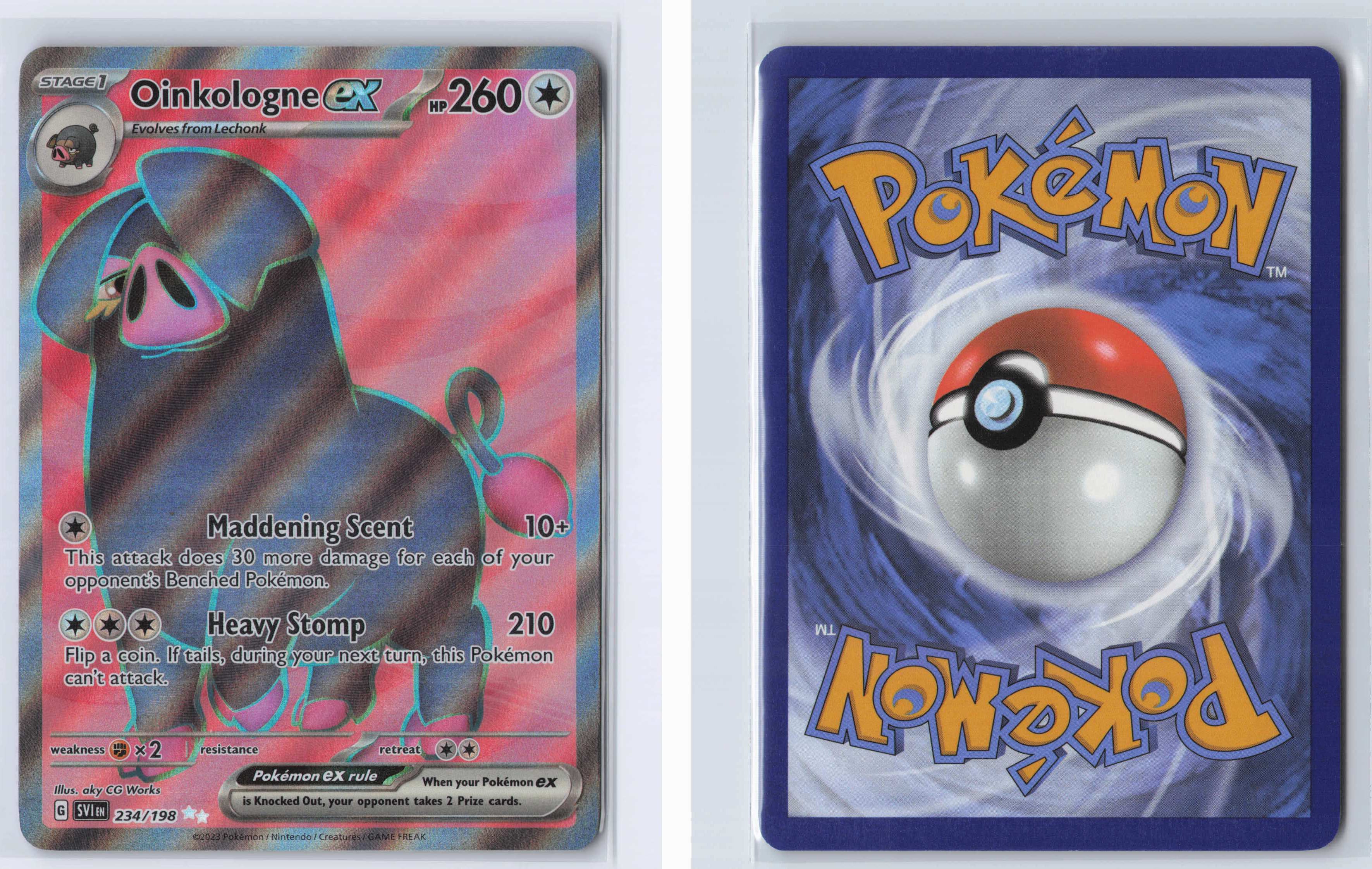 (#234/198) Oinkologne ex - [SV01: Scarlet & Violet Base Set]