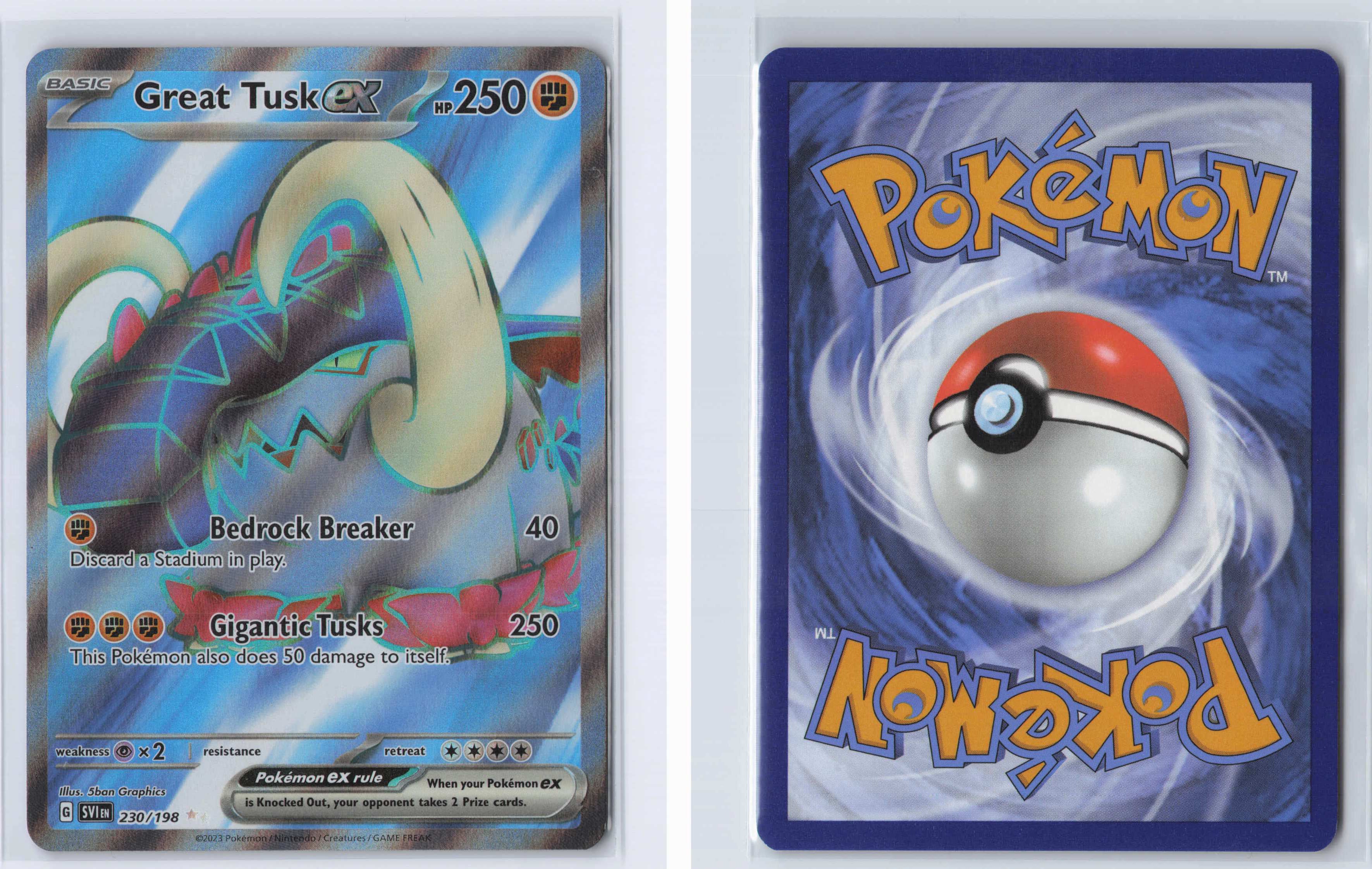 (#230/198) Great Tusk ex [SV01: Scarlet & Violet Base Set]