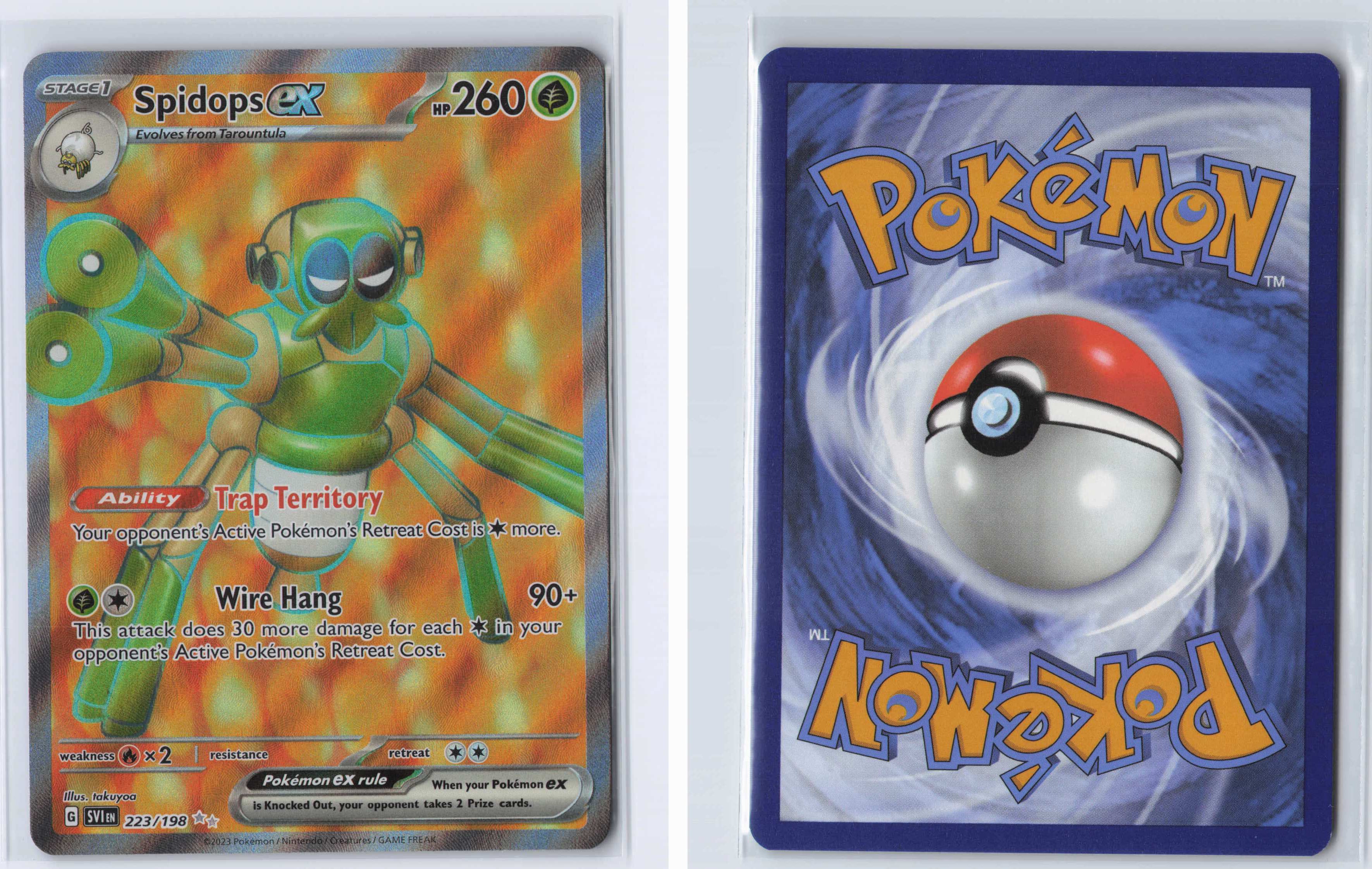 (#223/198) Spidops ex [SV01: Scarlet & Violet Base Set]