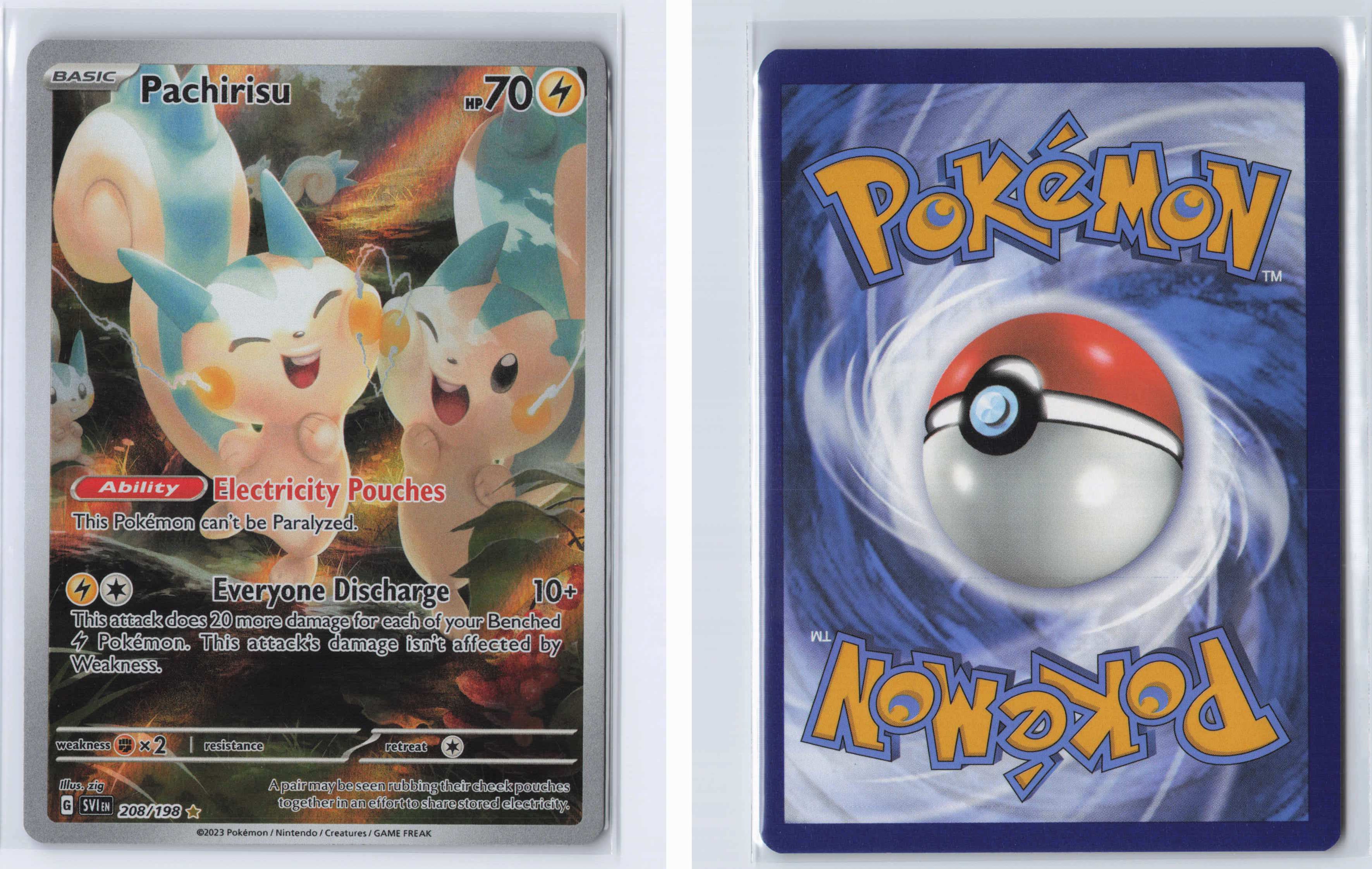 (#208/198) Pachirisu [SV01: Scarlet & Violet Base Set]