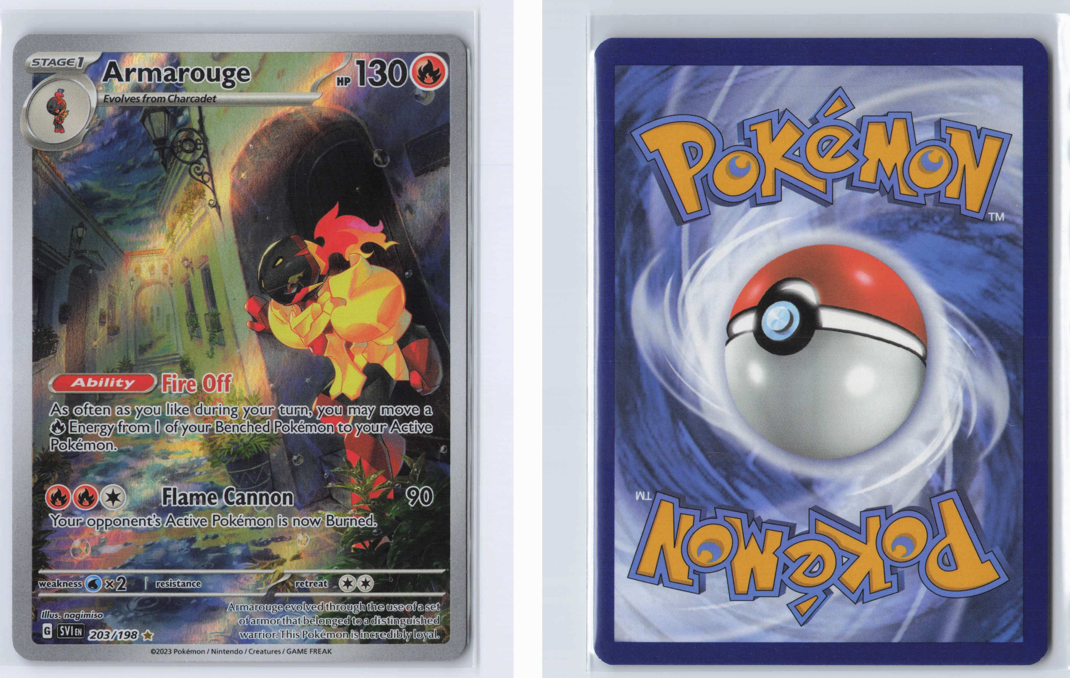 (#203/198) Armarouge [SV01: Scarlet & Violet Base Set]