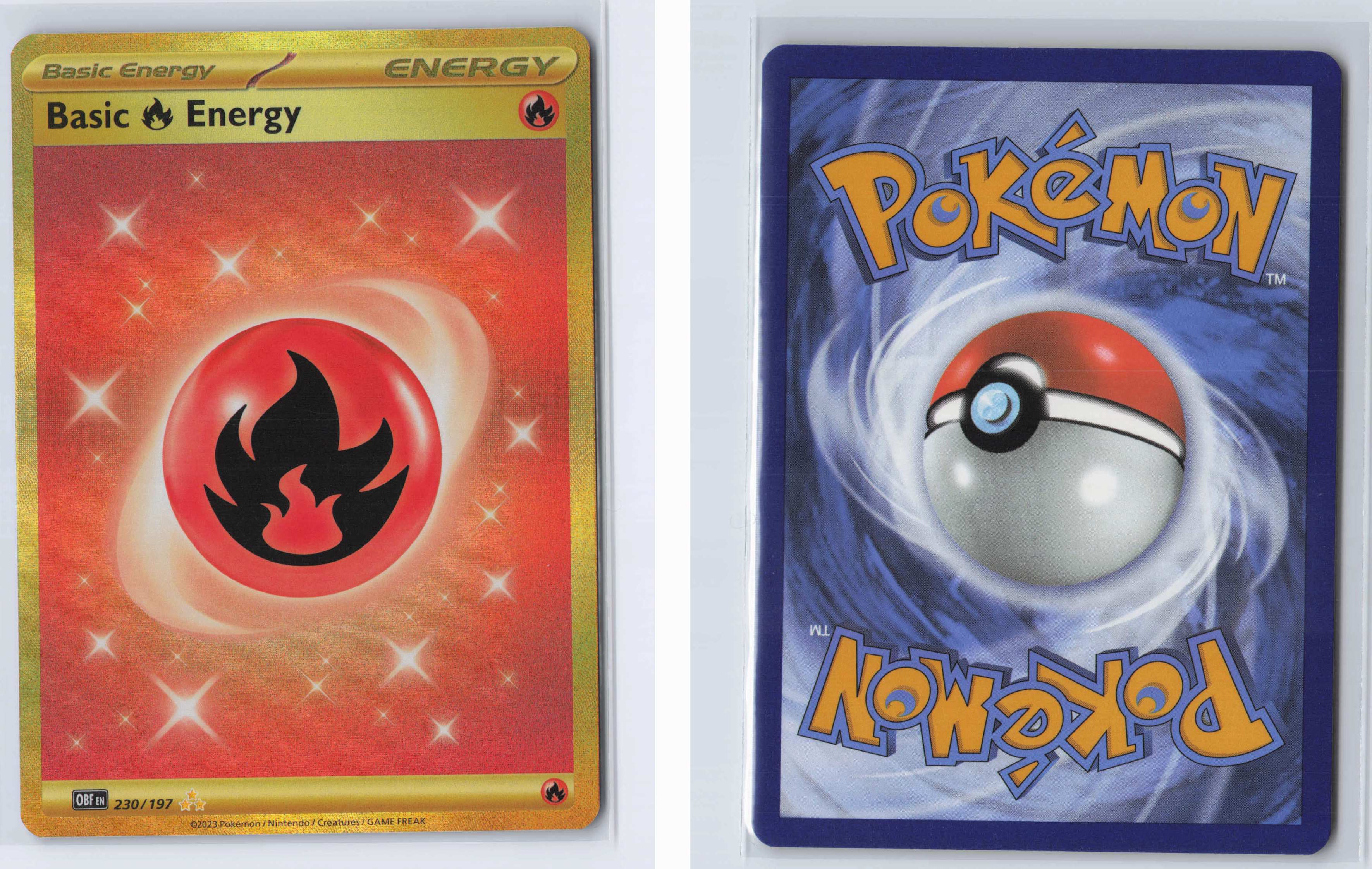 (#230/197) Basic Fire Energy - [SV03: Obsidian Flames]