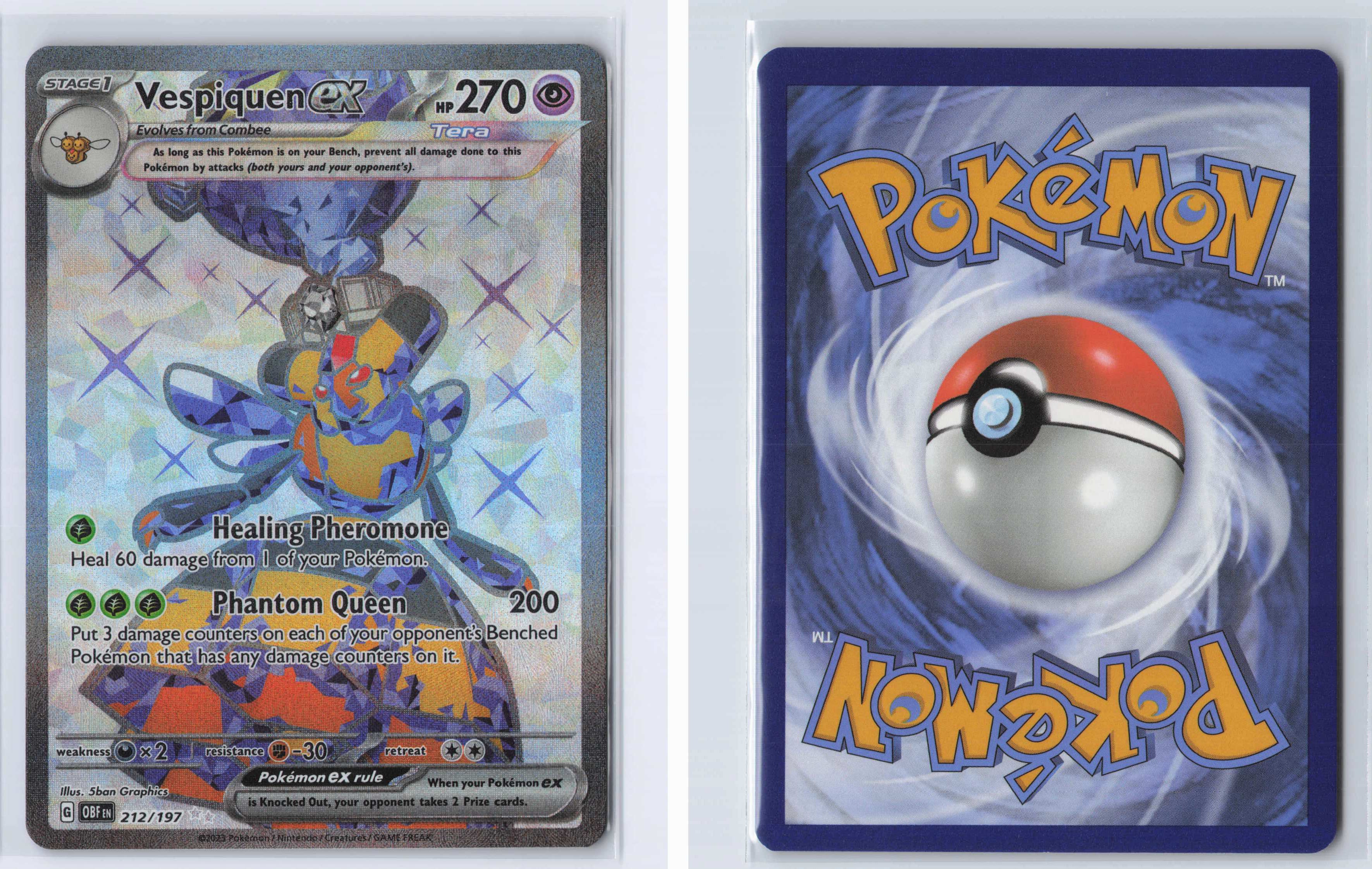 (#212/197) Vespiquen ex [SV03: Obsidian Flames]
