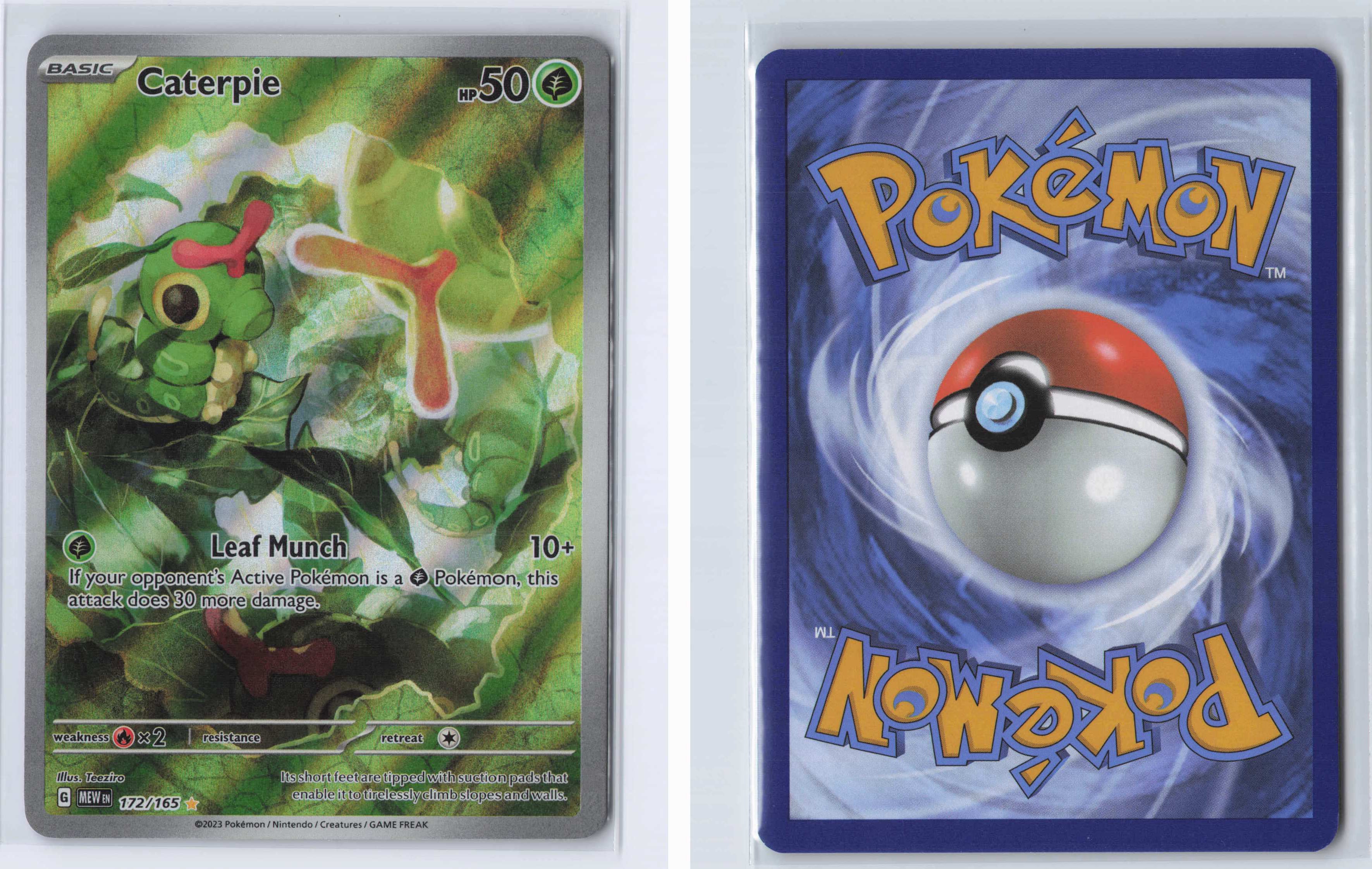 (#172/165) Caterpie [SV: Scarlet & Violet 151]